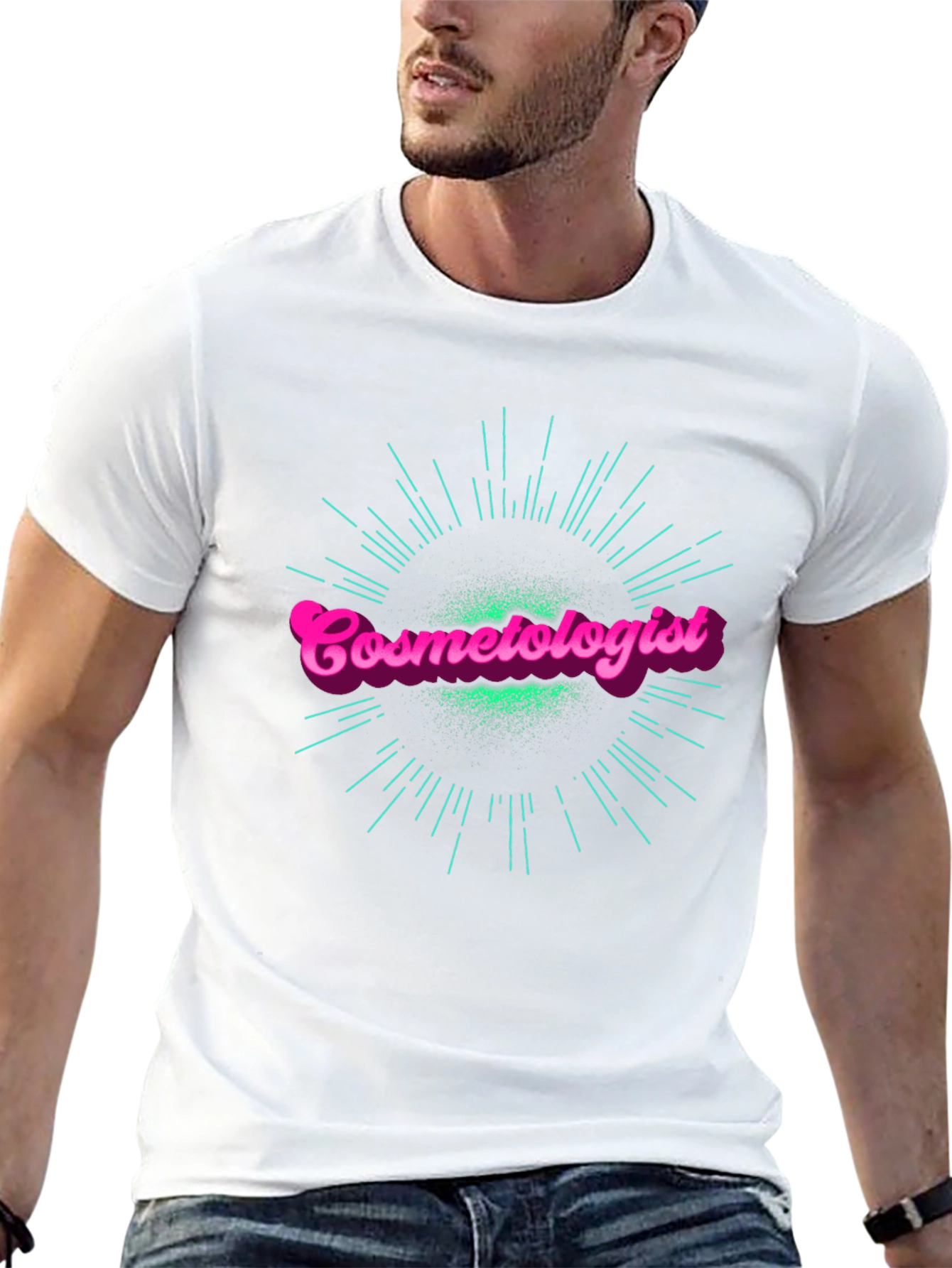 Cosmetologist T-Shirt - Stylish Black Tee