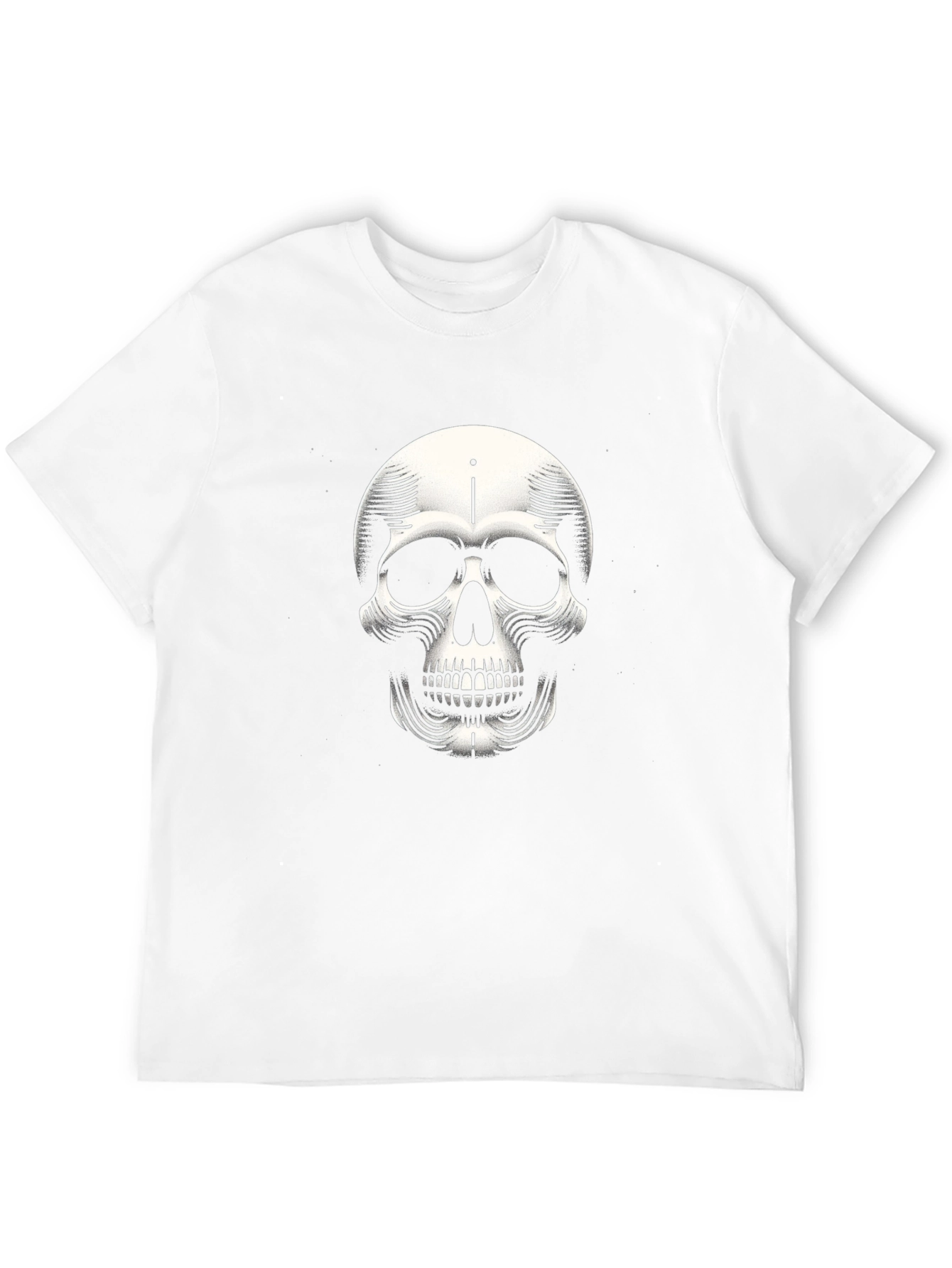 Skull Graphic Black T-Shirt - Edgy Streetwear