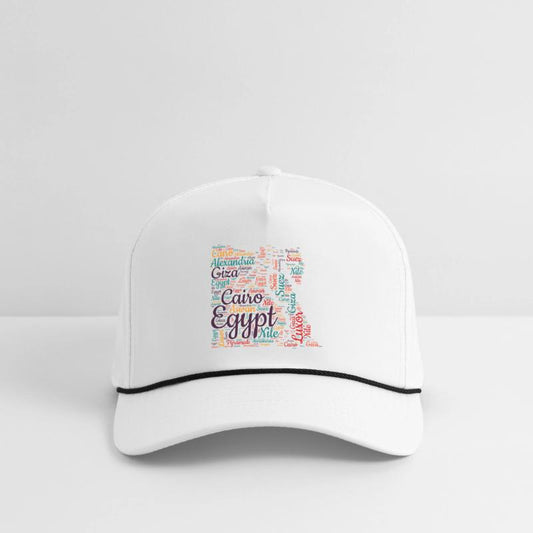 Egypt Word Map : Cities and Regions Typography