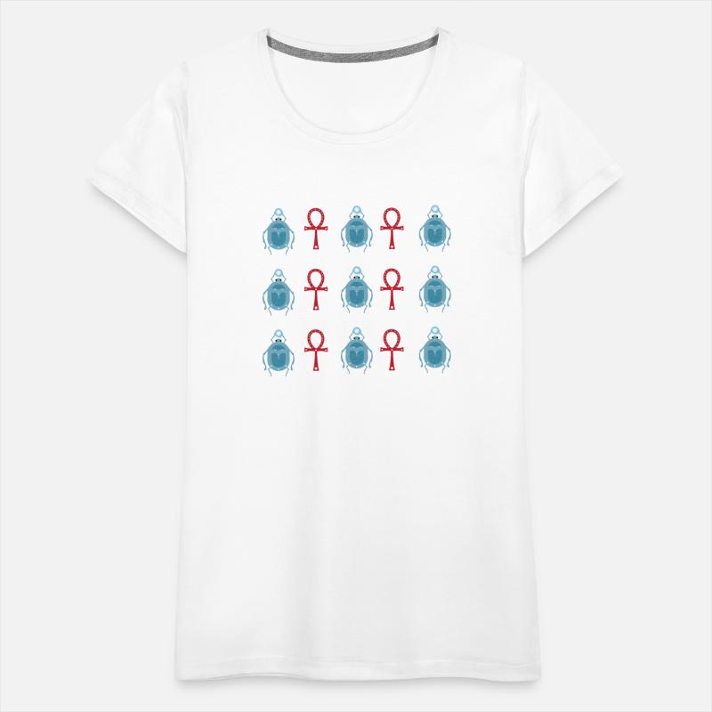 egyptian life key and pharaonic scarab symboles