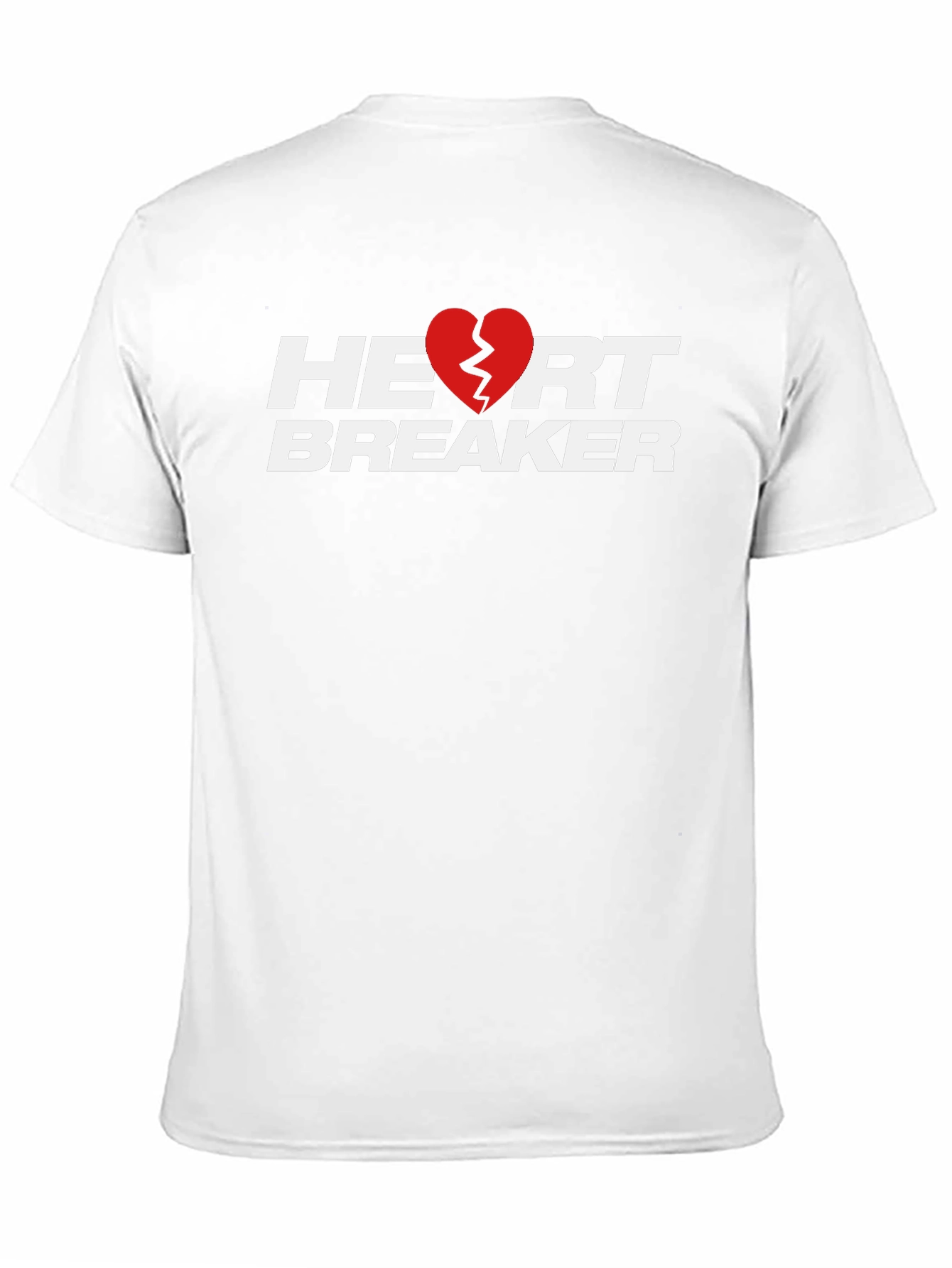 Heartbreaker Graphic T-Shirt - Stylish Black Tee