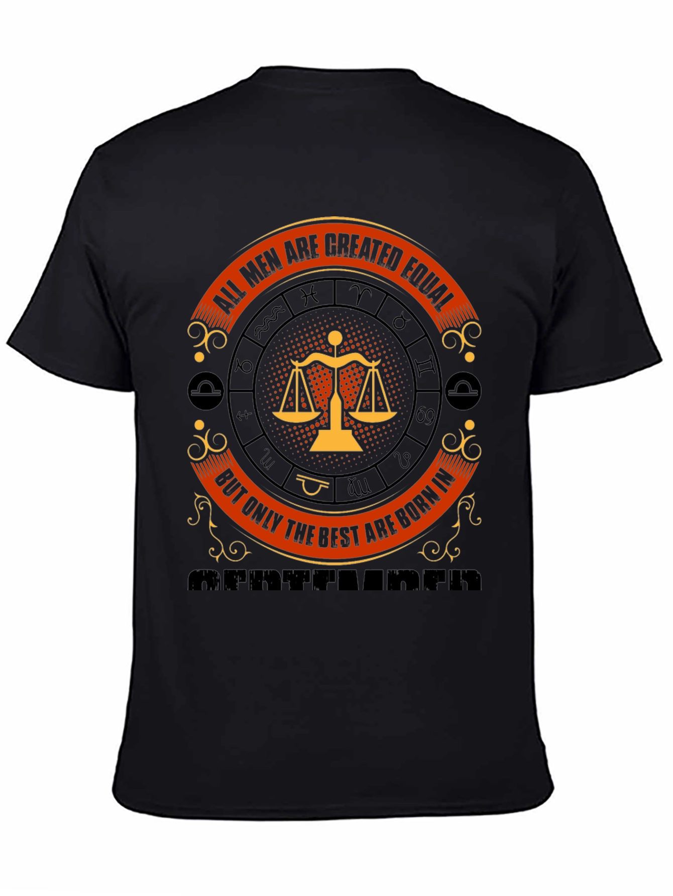 All Men Created Equal September Born T-Shirt