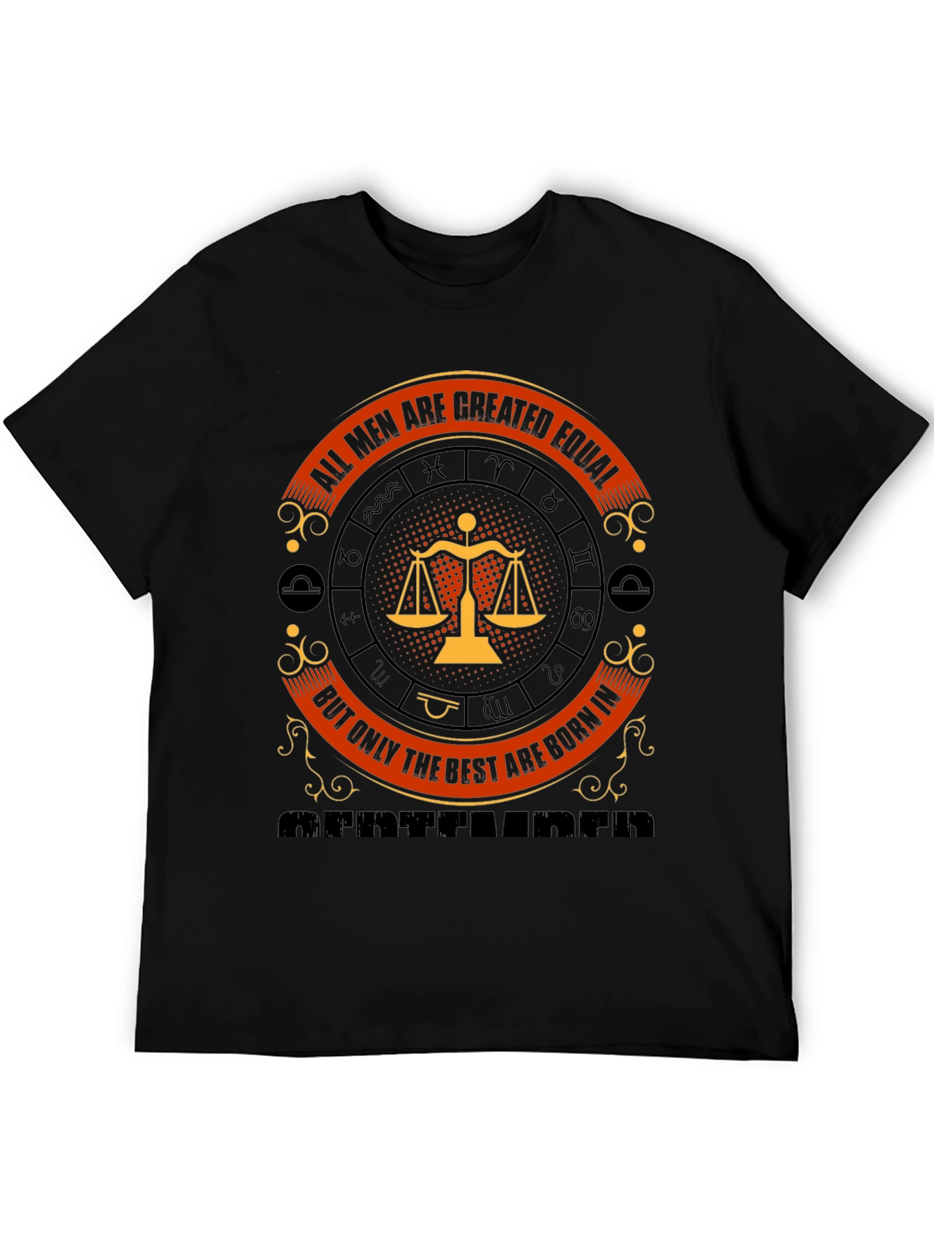 All Men Created Equal September Born T-Shirt