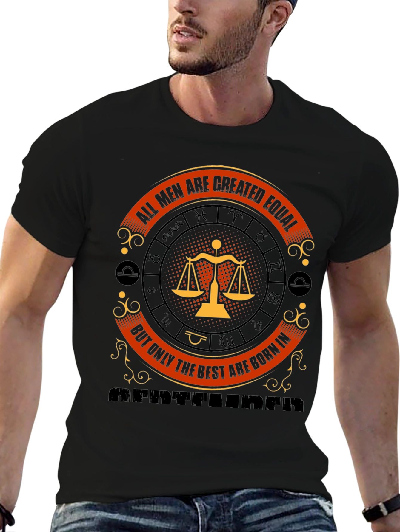 All Men Created Equal September Born T-Shirt