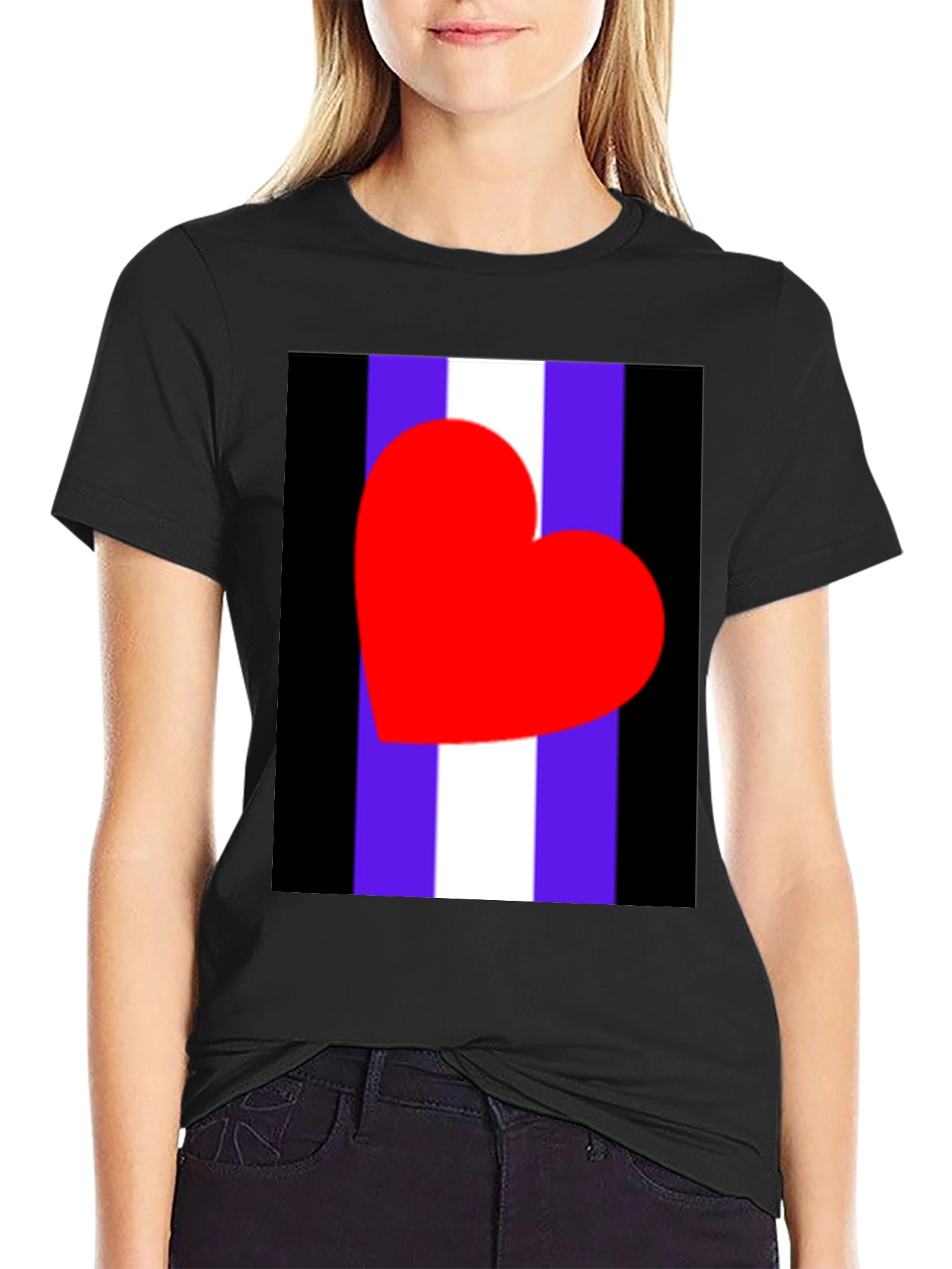 Heart Graphic Tee - Bold & Stylish