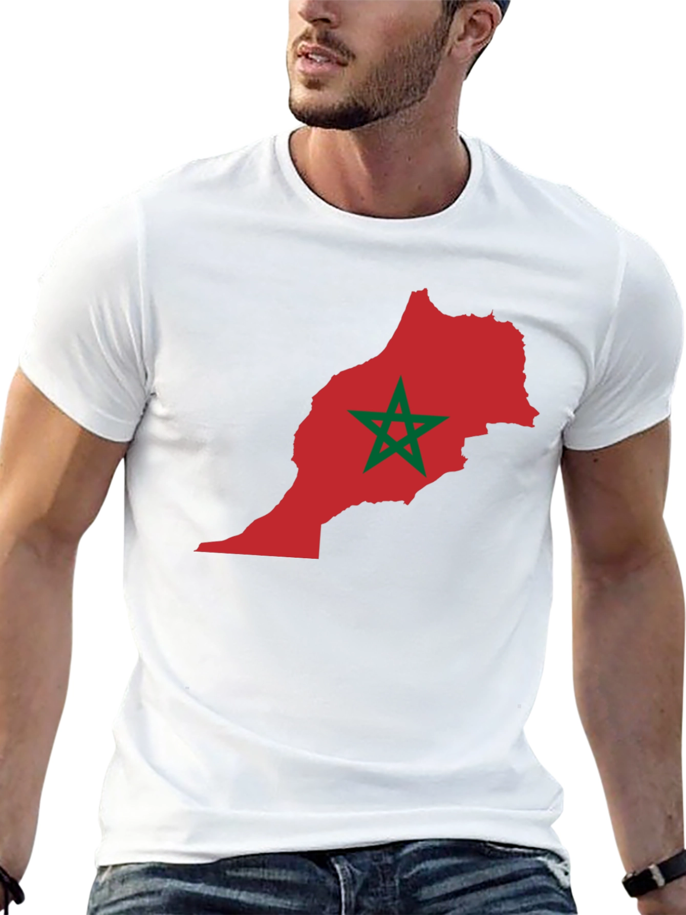 Morocco Flag T-Shirt - Show Your Pride!