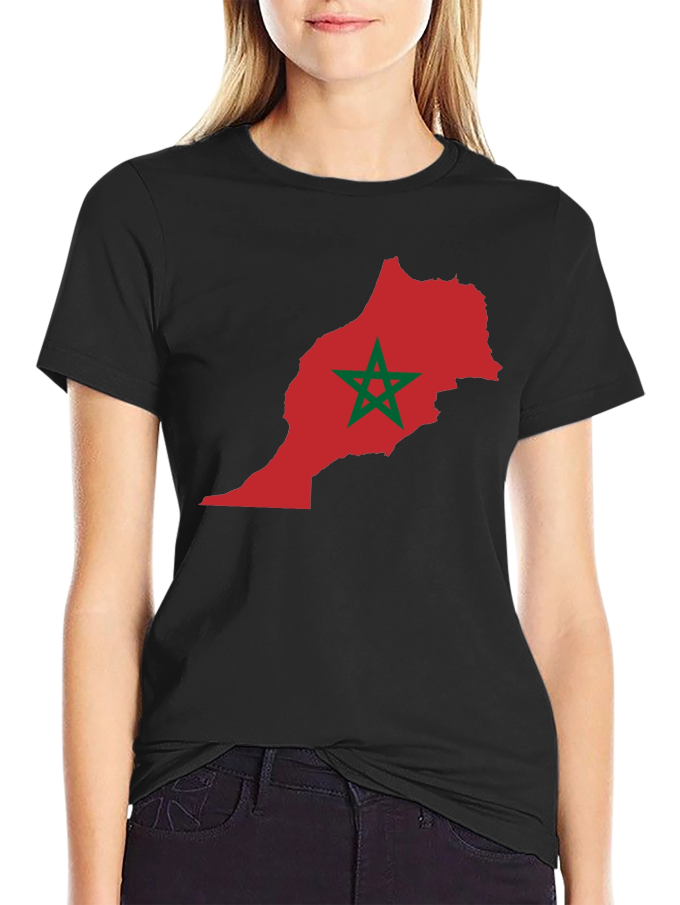 Morocco Flag T-Shirt - Show Your Pride!