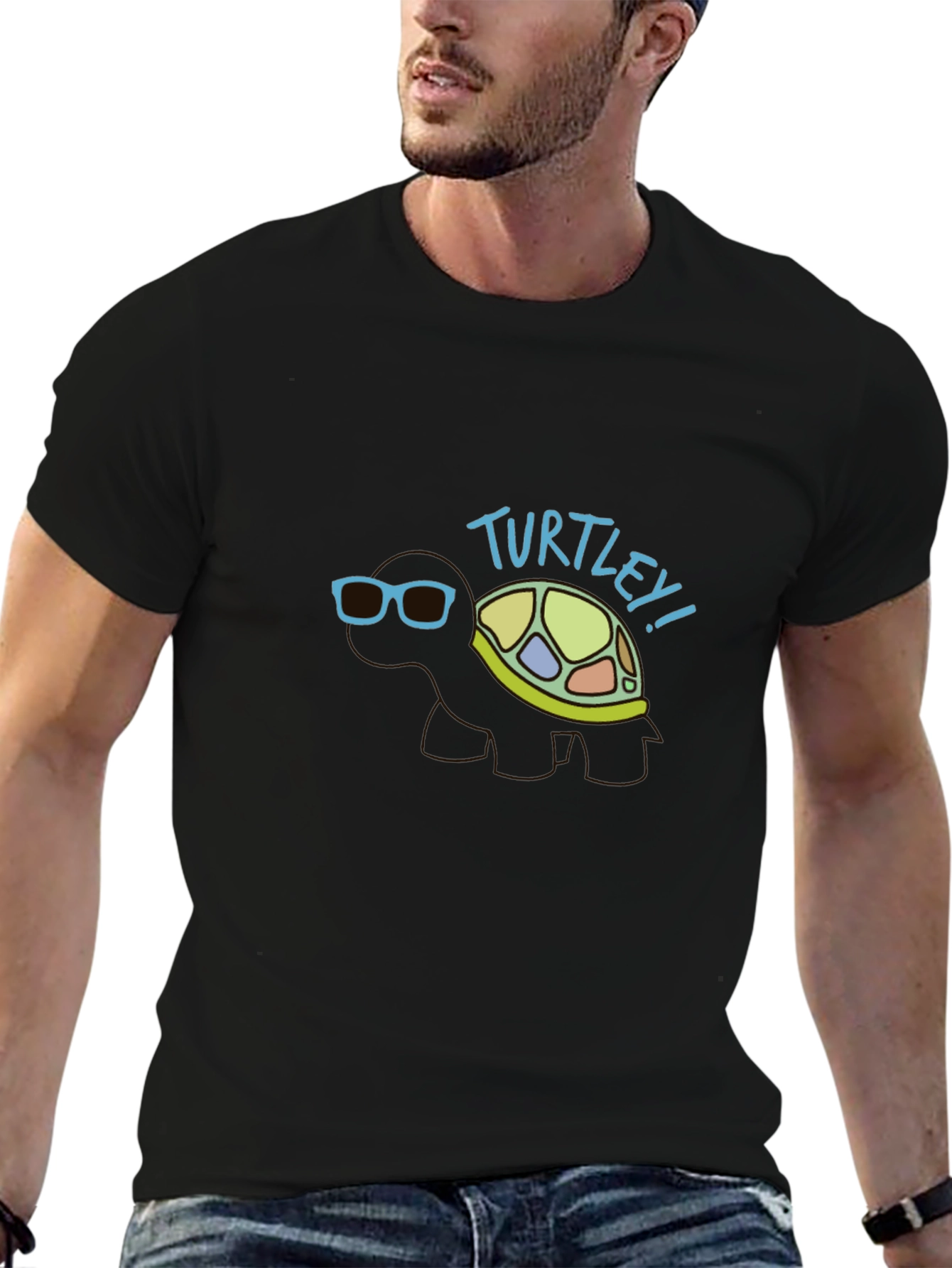 Turtle T-Shirt - Turtle Sunglasses