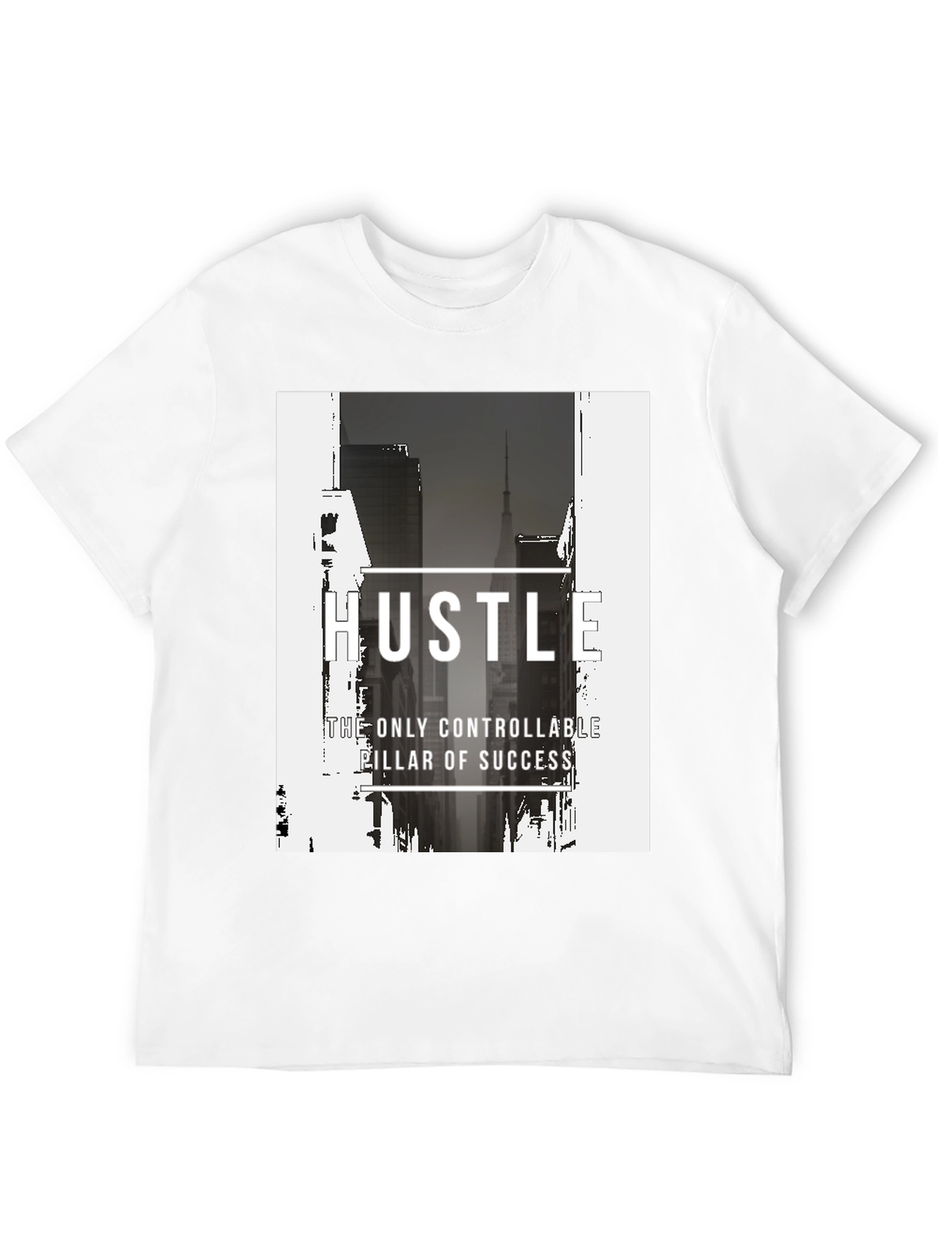 Hustle Graphic Tee - Inspirational Streetwear