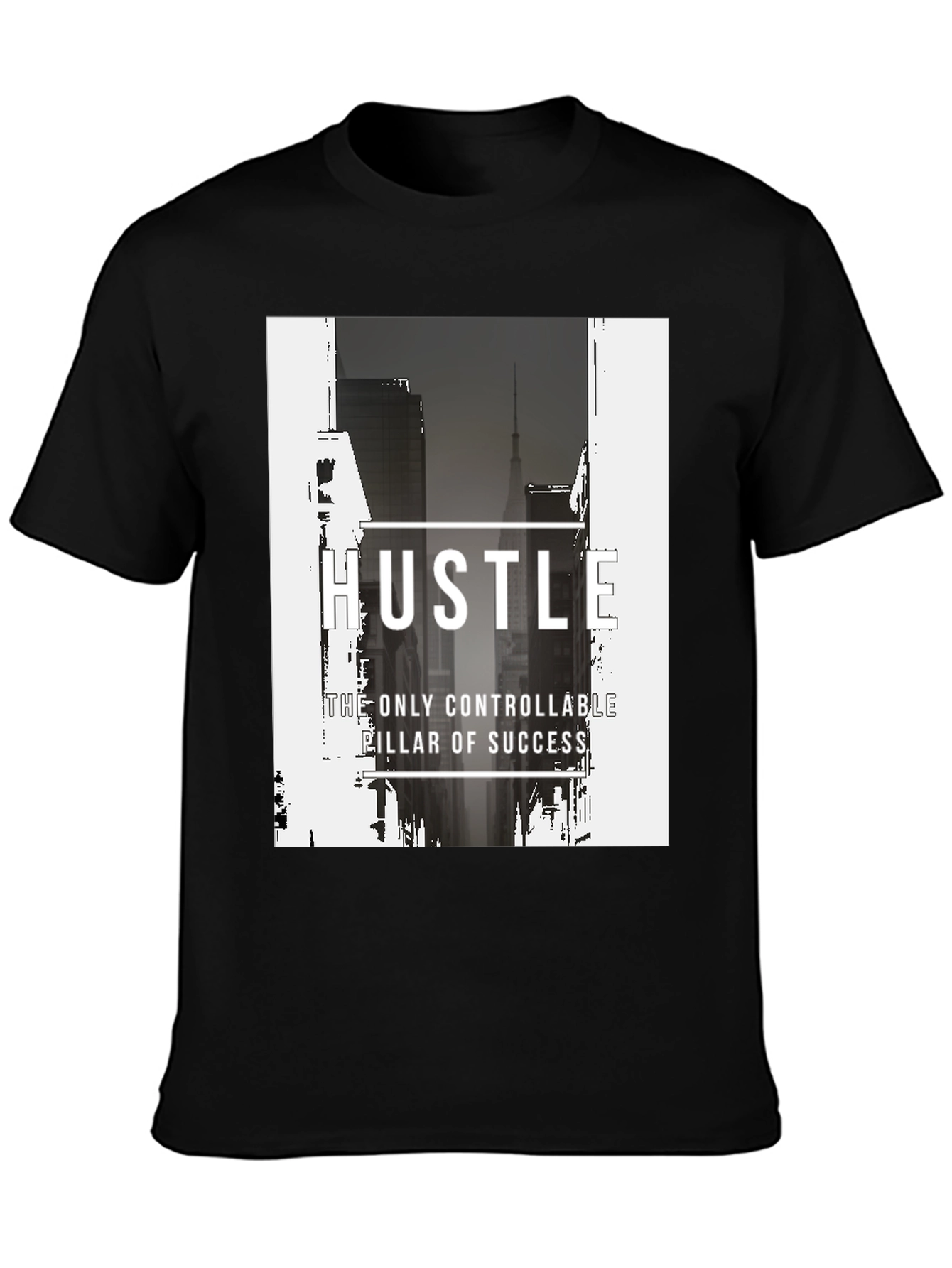 Hustle Graphic Tee - Inspirational Streetwear