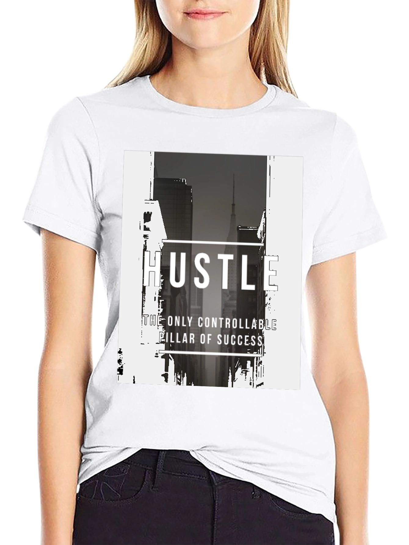 Hustle Graphic Tee - Inspirational Streetwear