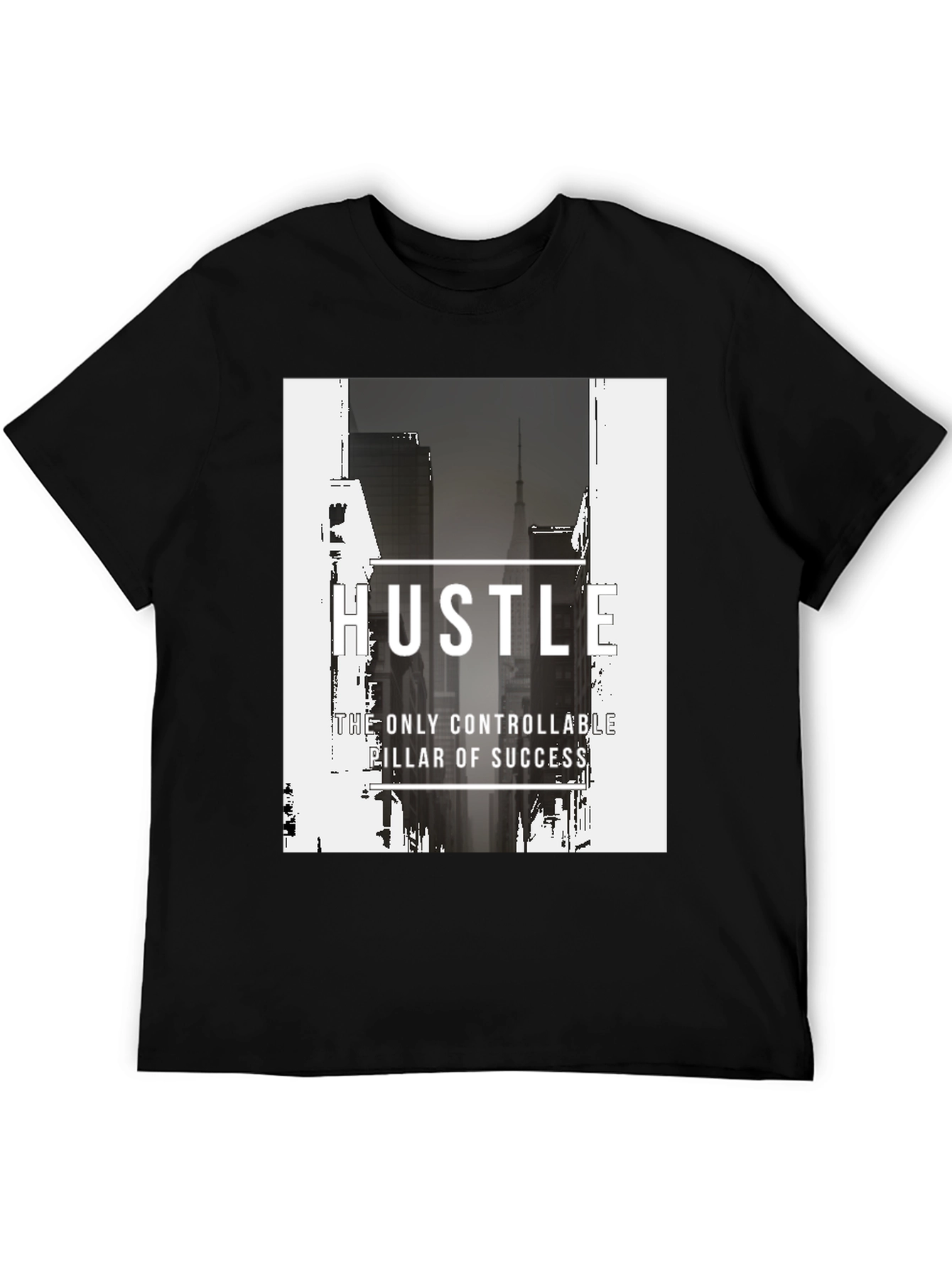 Hustle Graphic Tee - Inspirational Streetwear