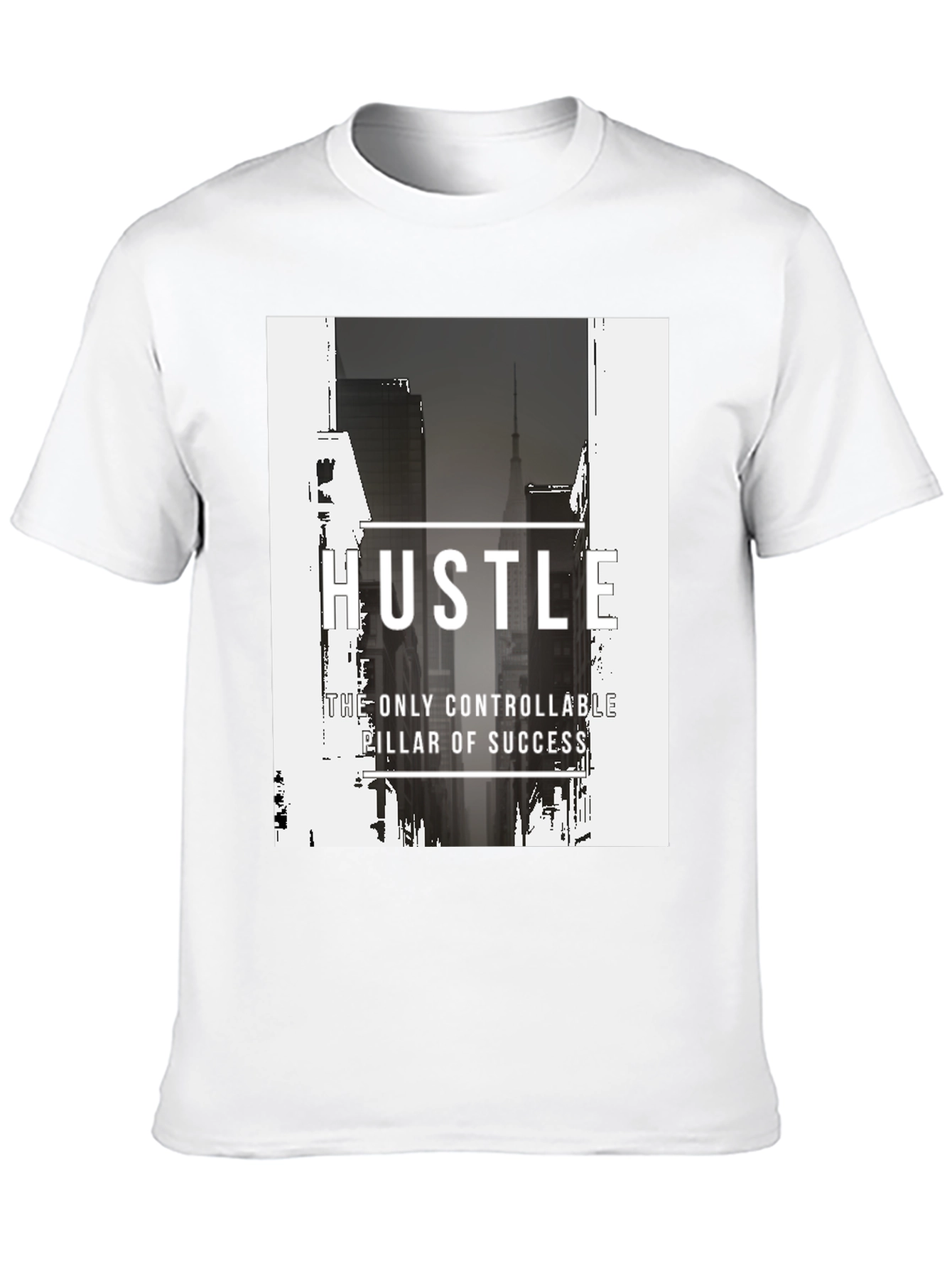 Hustle Graphic Tee - Inspirational Streetwear