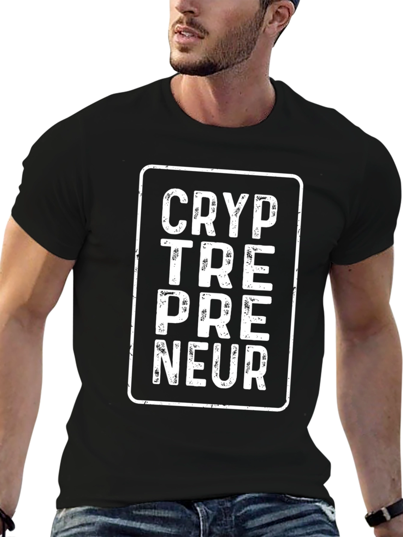 Crypto Entrepreneur T-Shirt - Black Graphic Tee