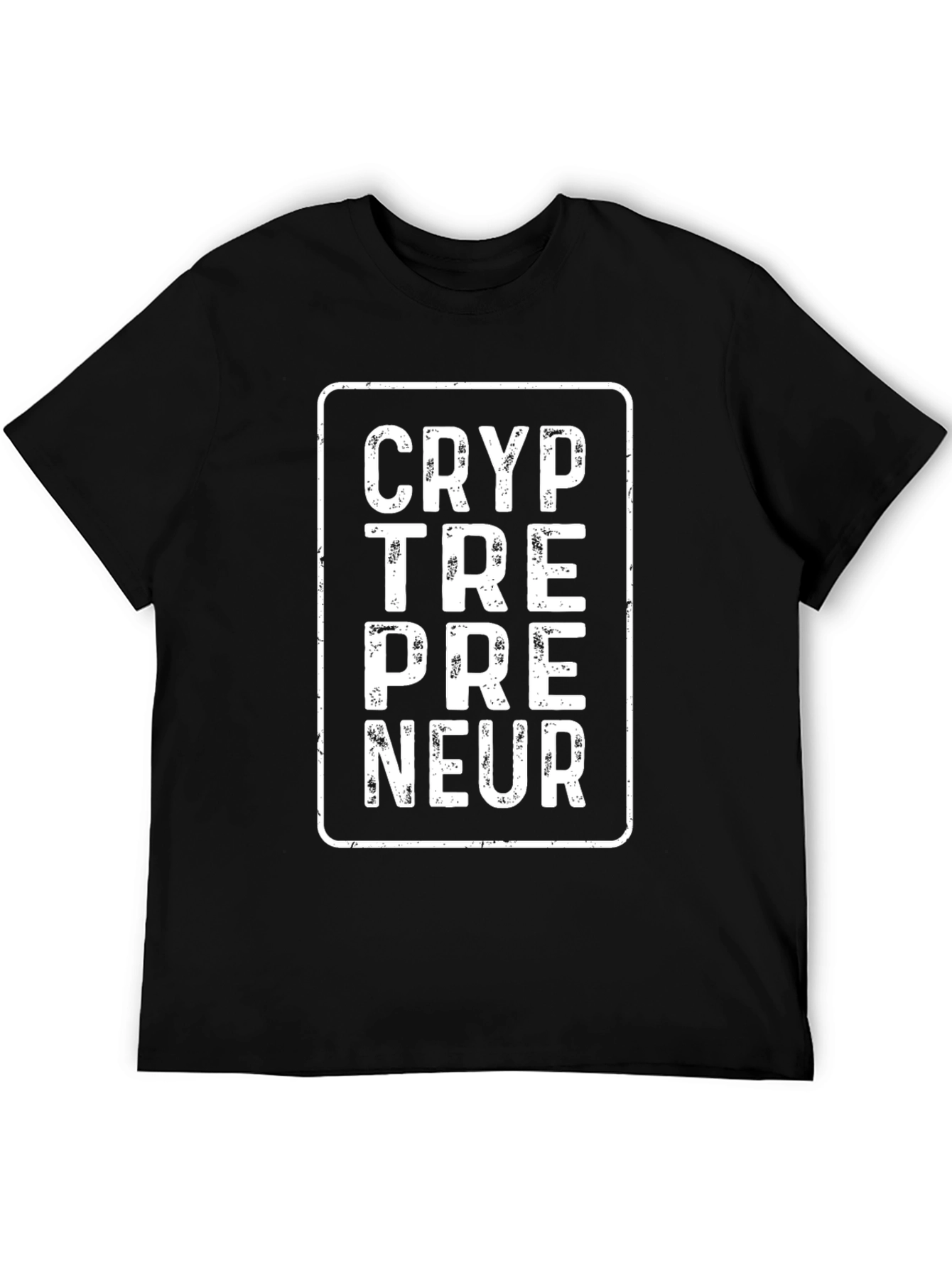 Crypto Entrepreneur T-Shirt - Black Graphic Tee