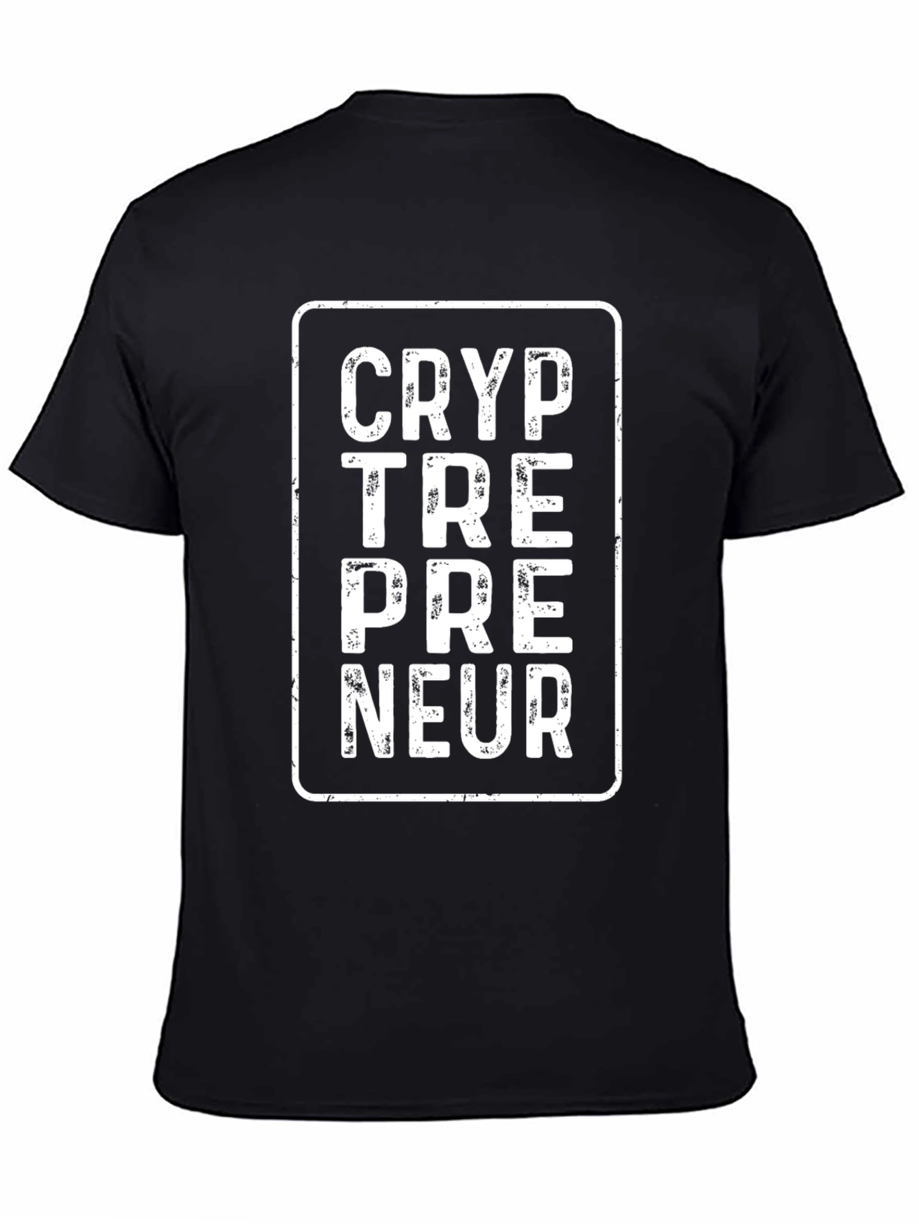 Crypto Entrepreneur T-Shirt - Black Graphic Tee