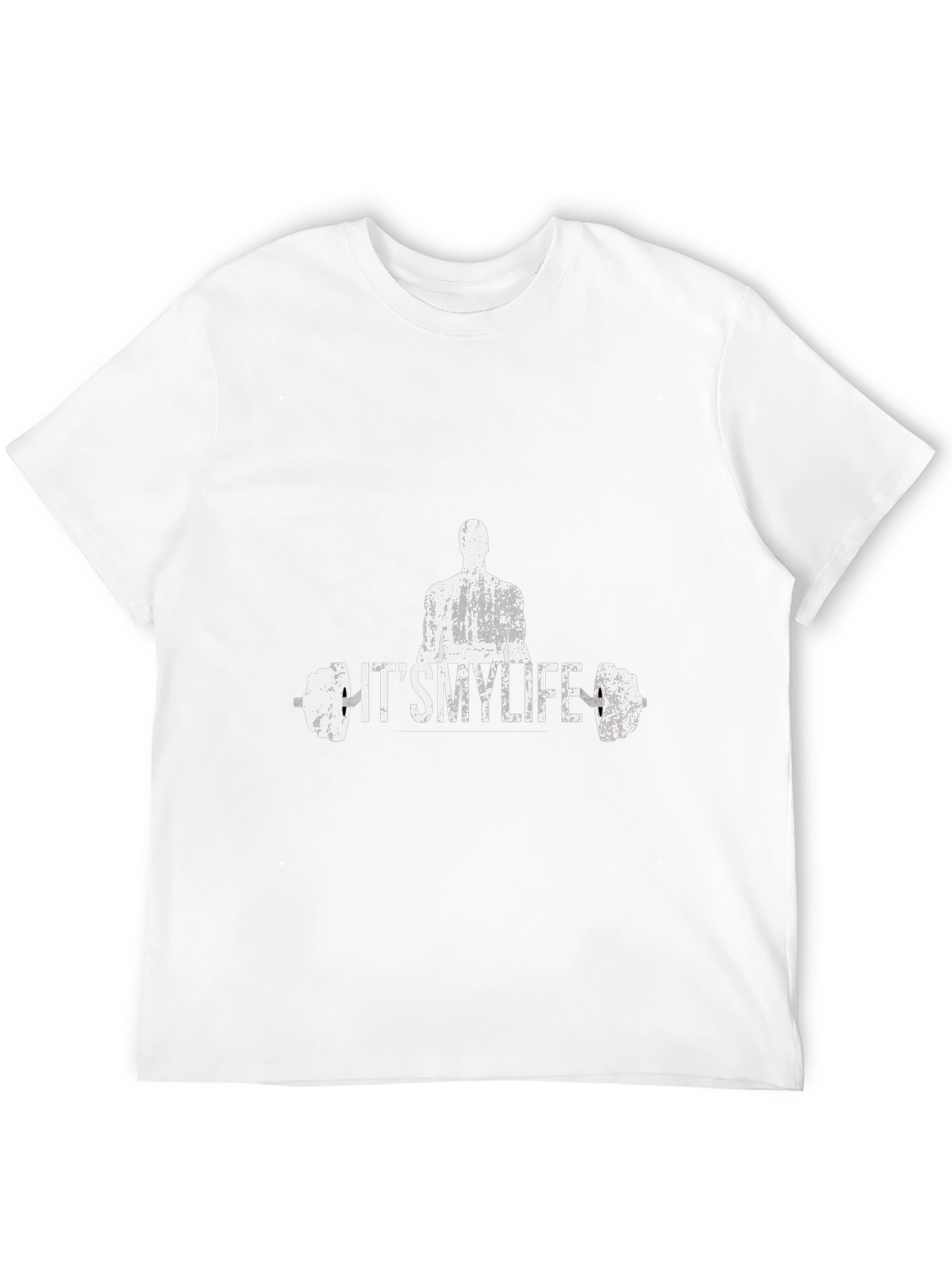 Its My Life Gym T-Shirt - Black Graphic Tee