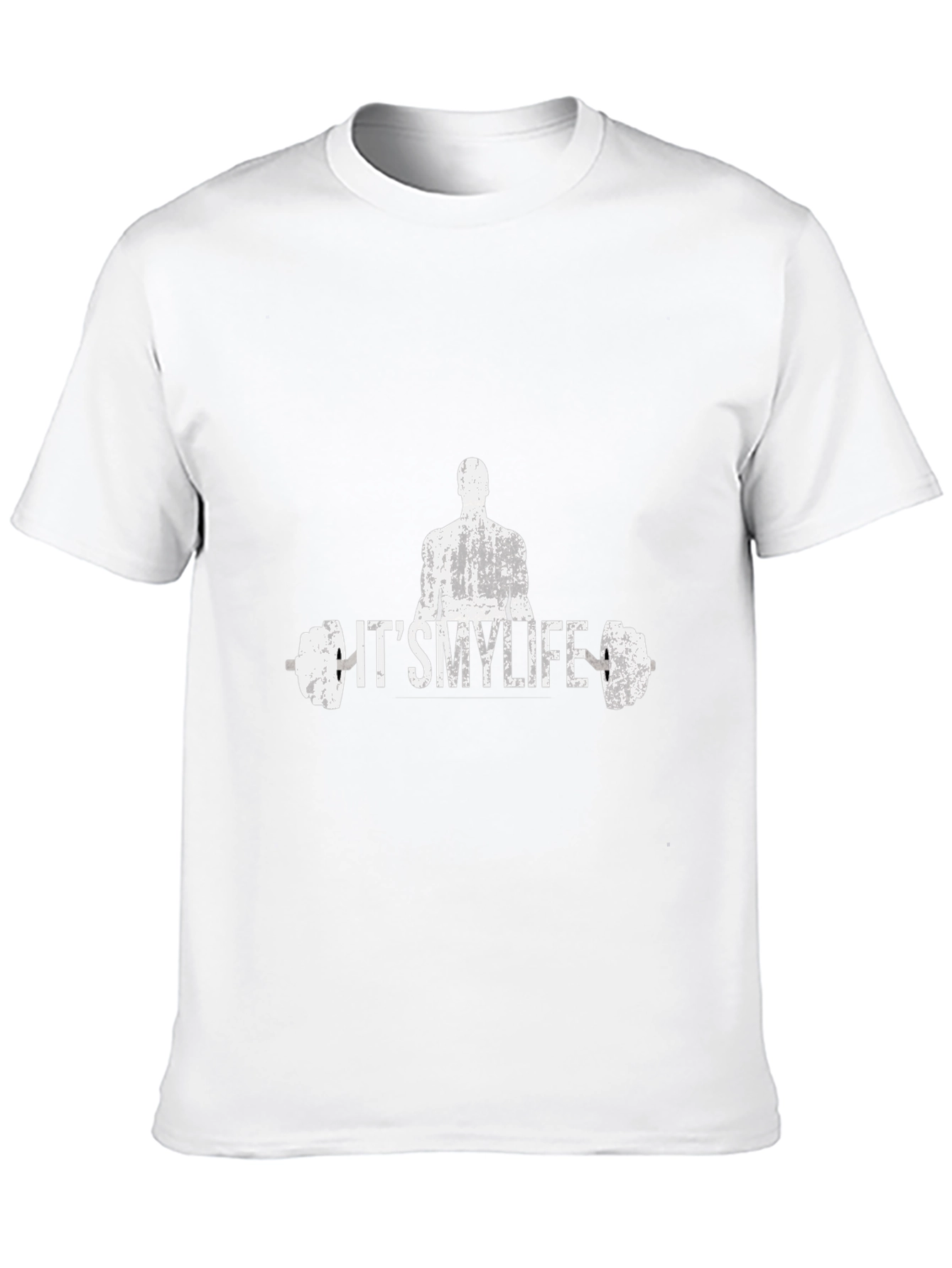 Its My Life Gym T-Shirt - Black Graphic Tee