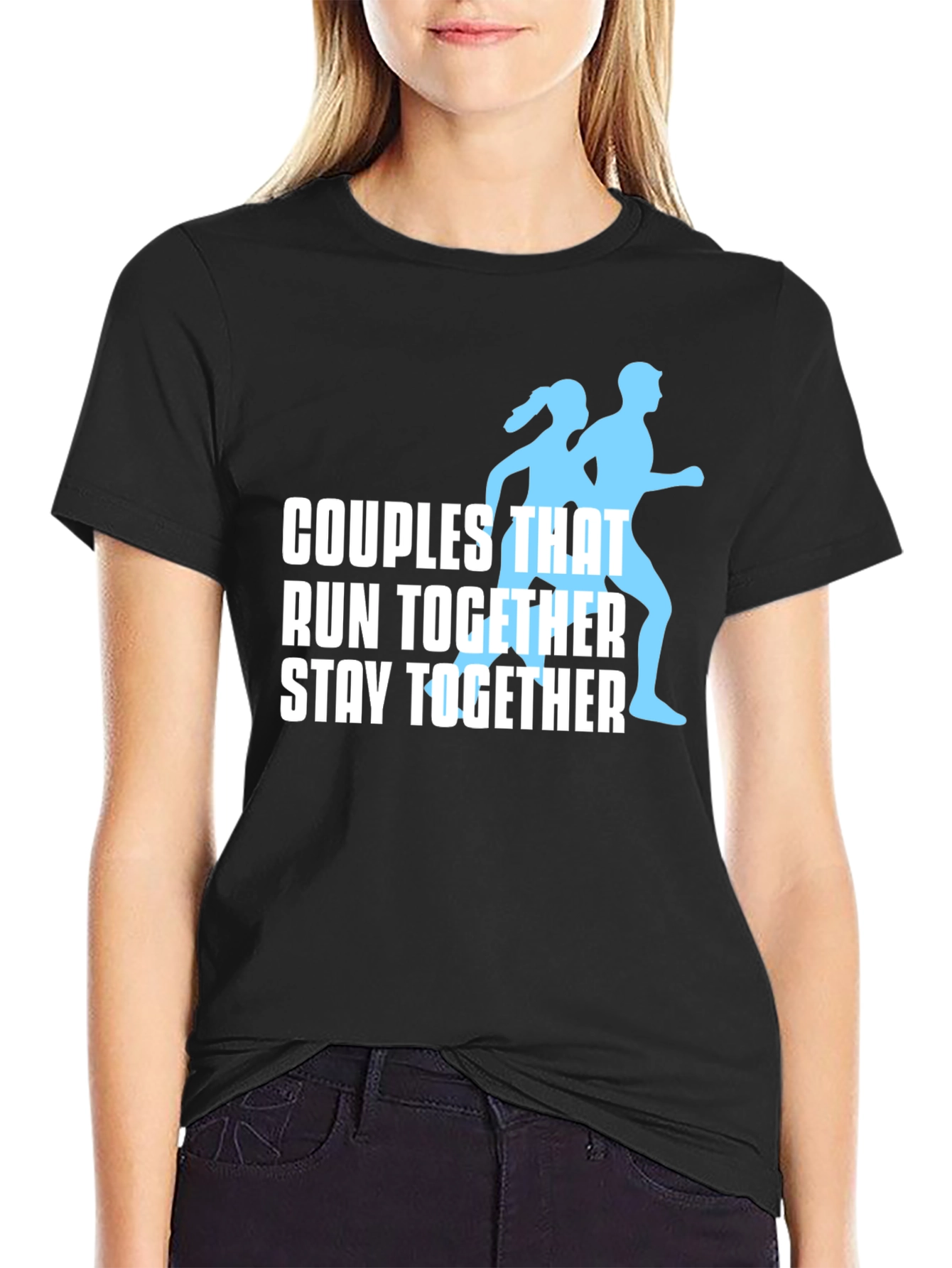Couples Run Together T-Shirt