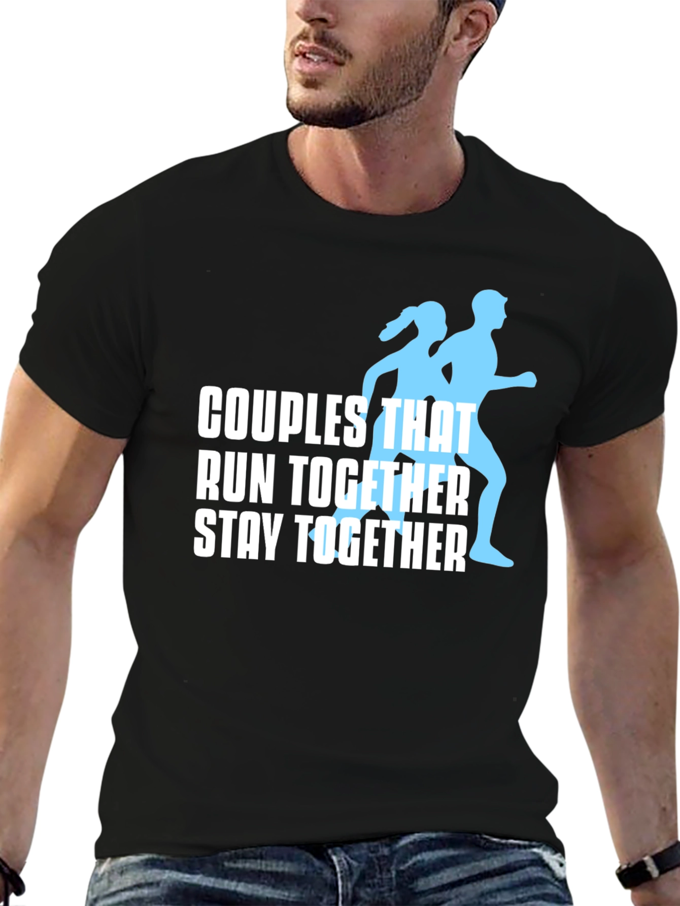 Couples Run Together T-Shirt