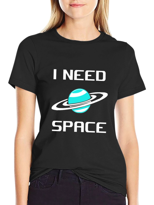 I Need Space Graphic Tee - Trendy Planet Design