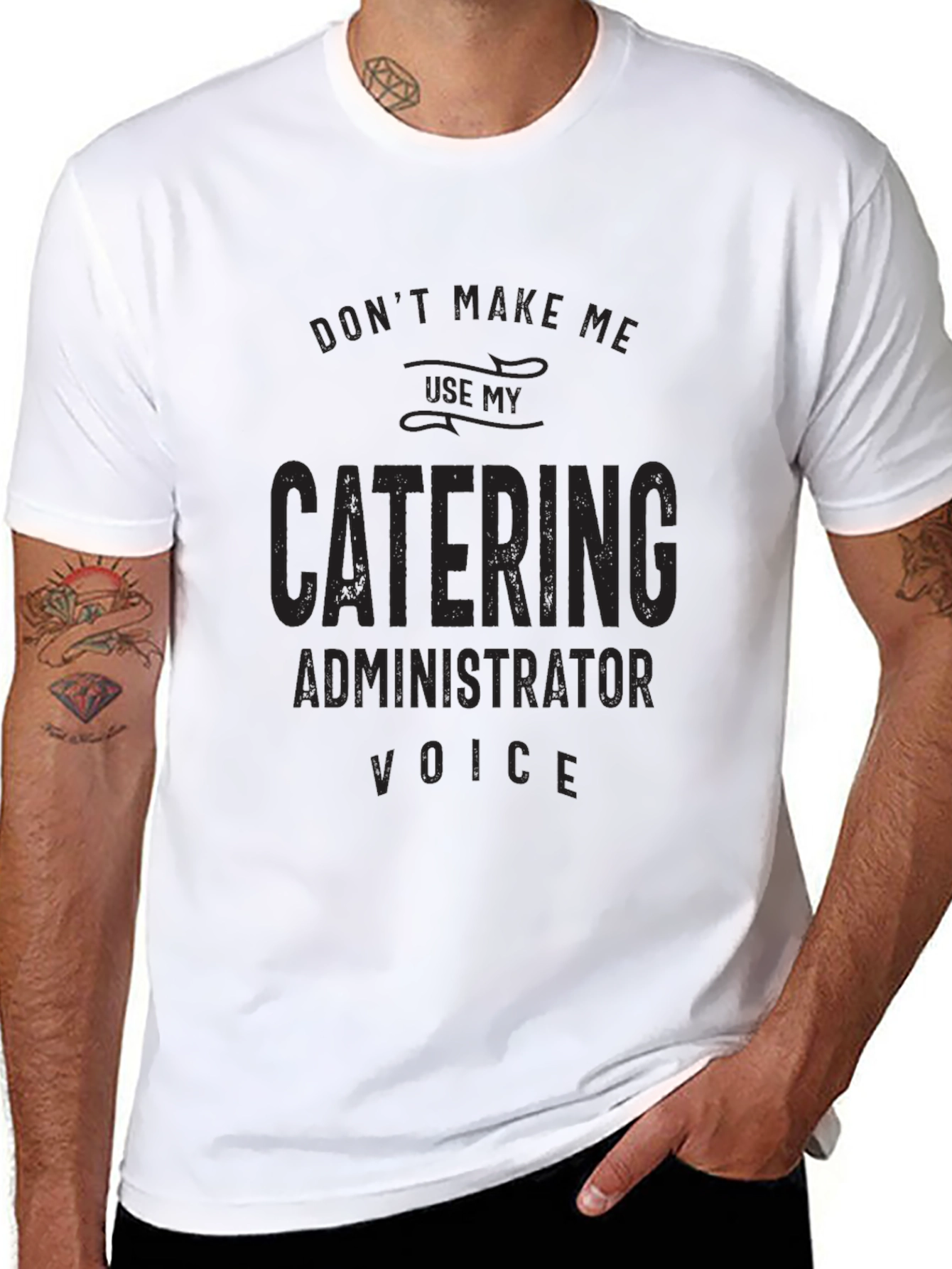 Catering Administrator Voice Graphic Tee