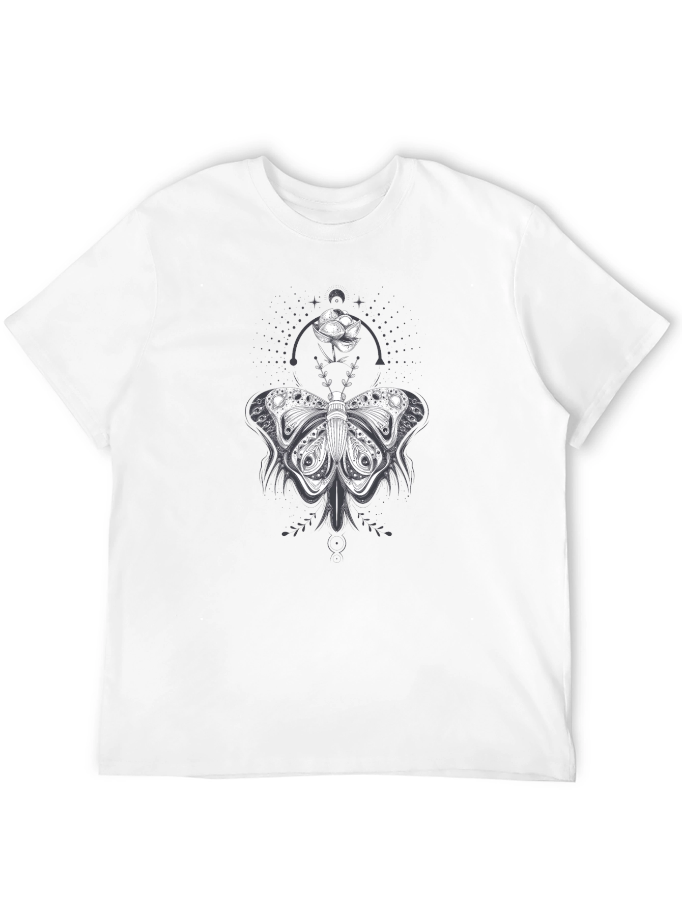 Butterfly Rose Graphic Tee