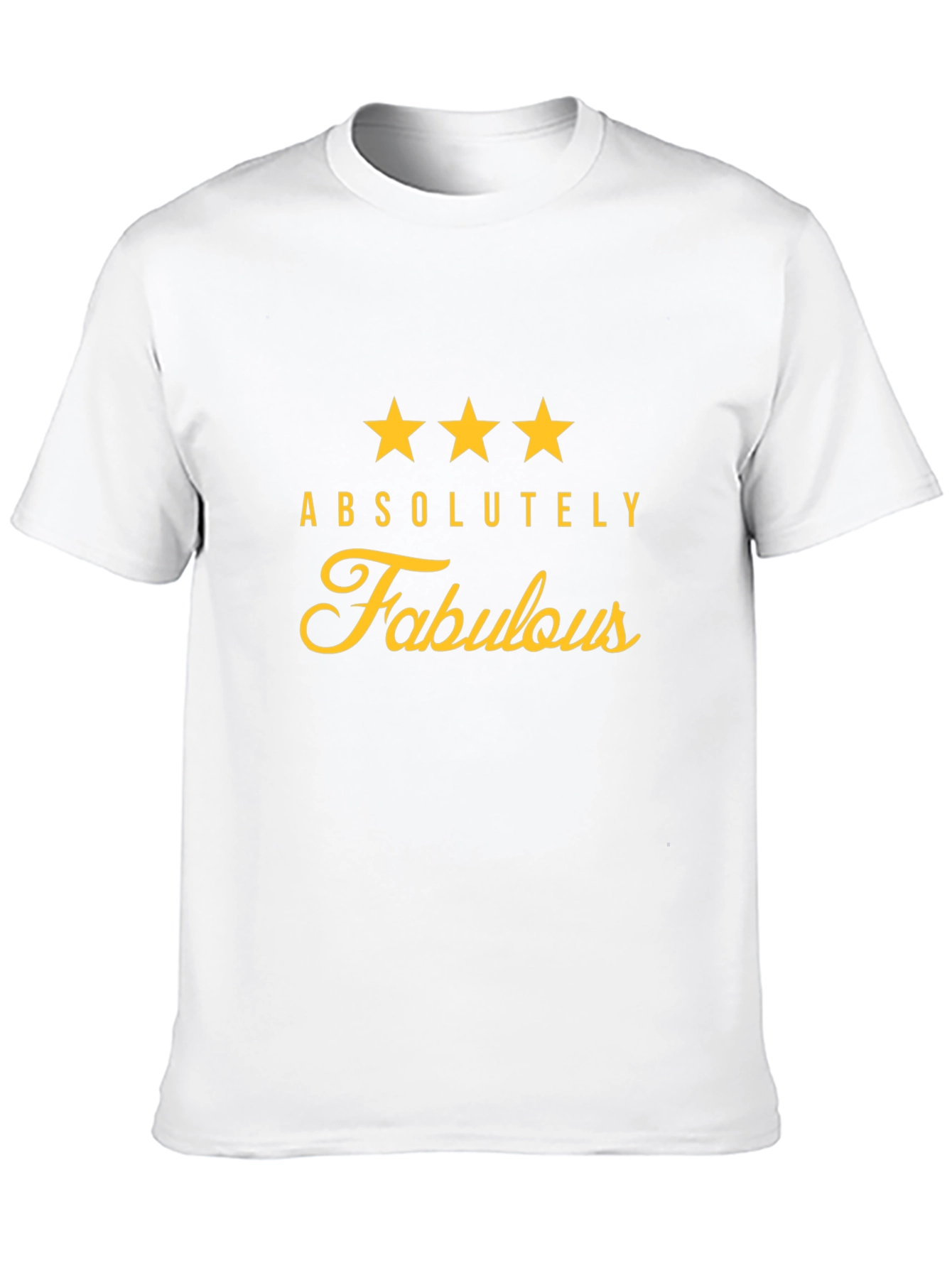 Absolutely Fabulous Graphic Tee - Unisex Black T-Shirt
