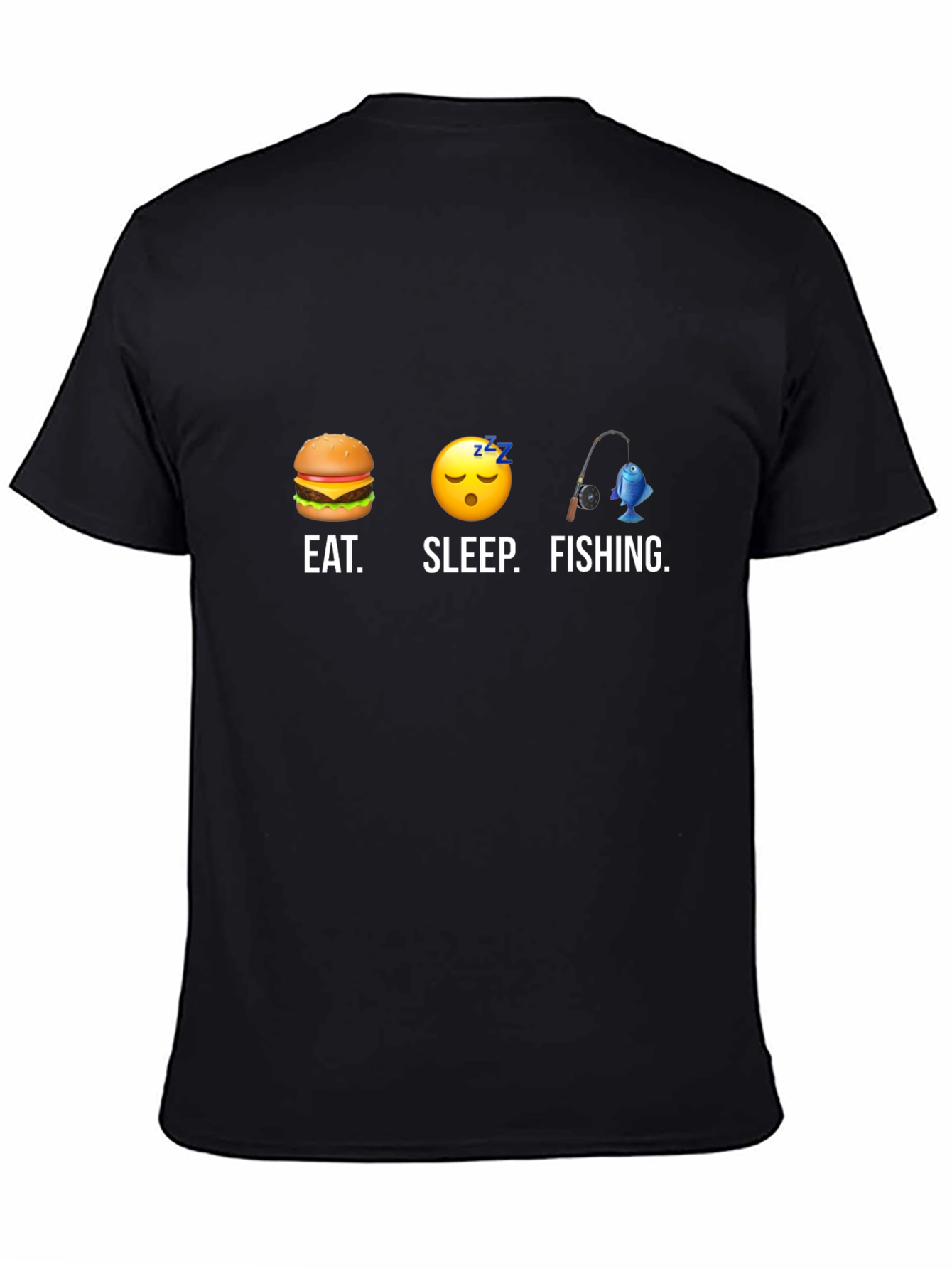Eat Sleep Fishing T-Shirt - Funny Angler Tee