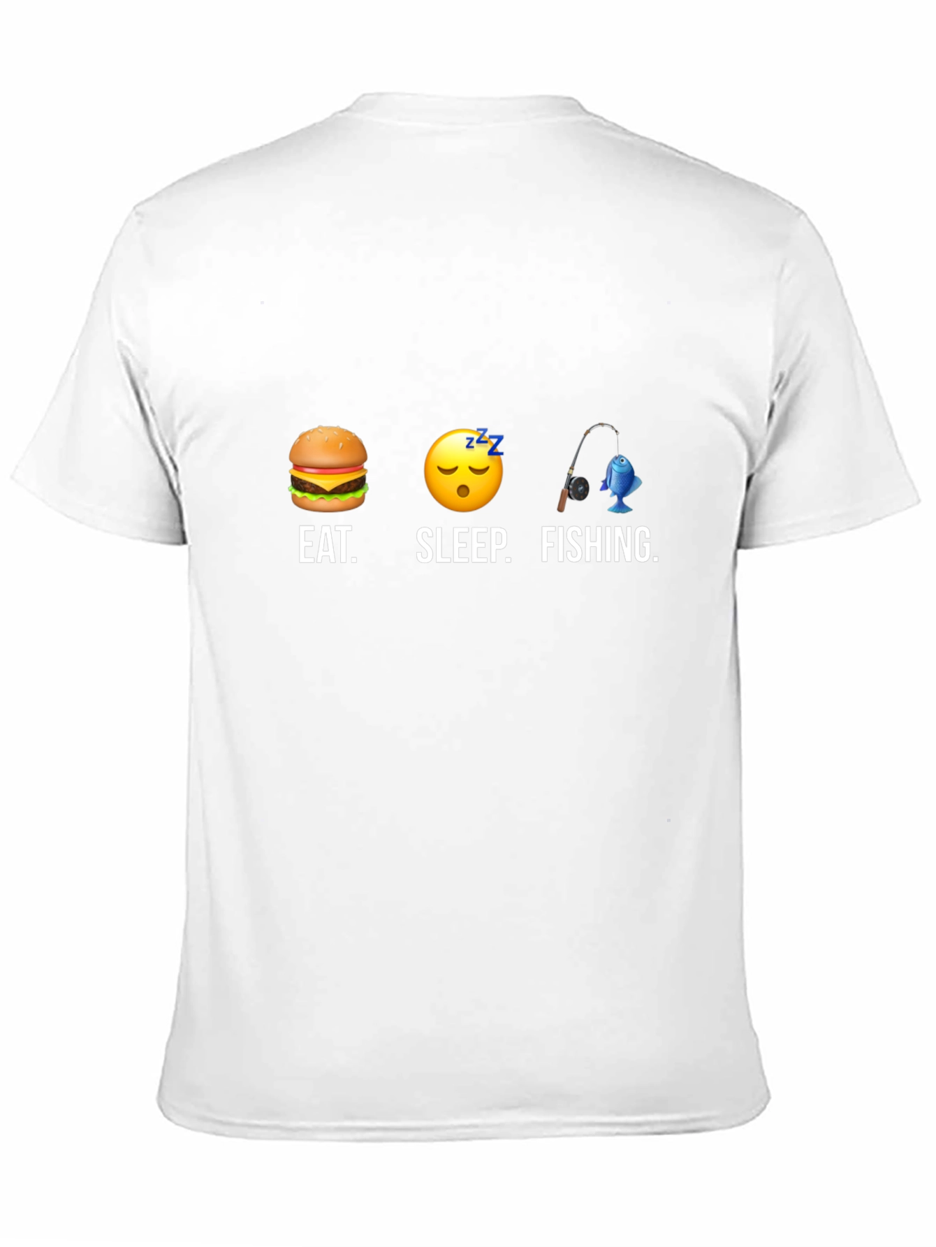 Eat Sleep Fishing T-Shirt - Funny Angler Tee