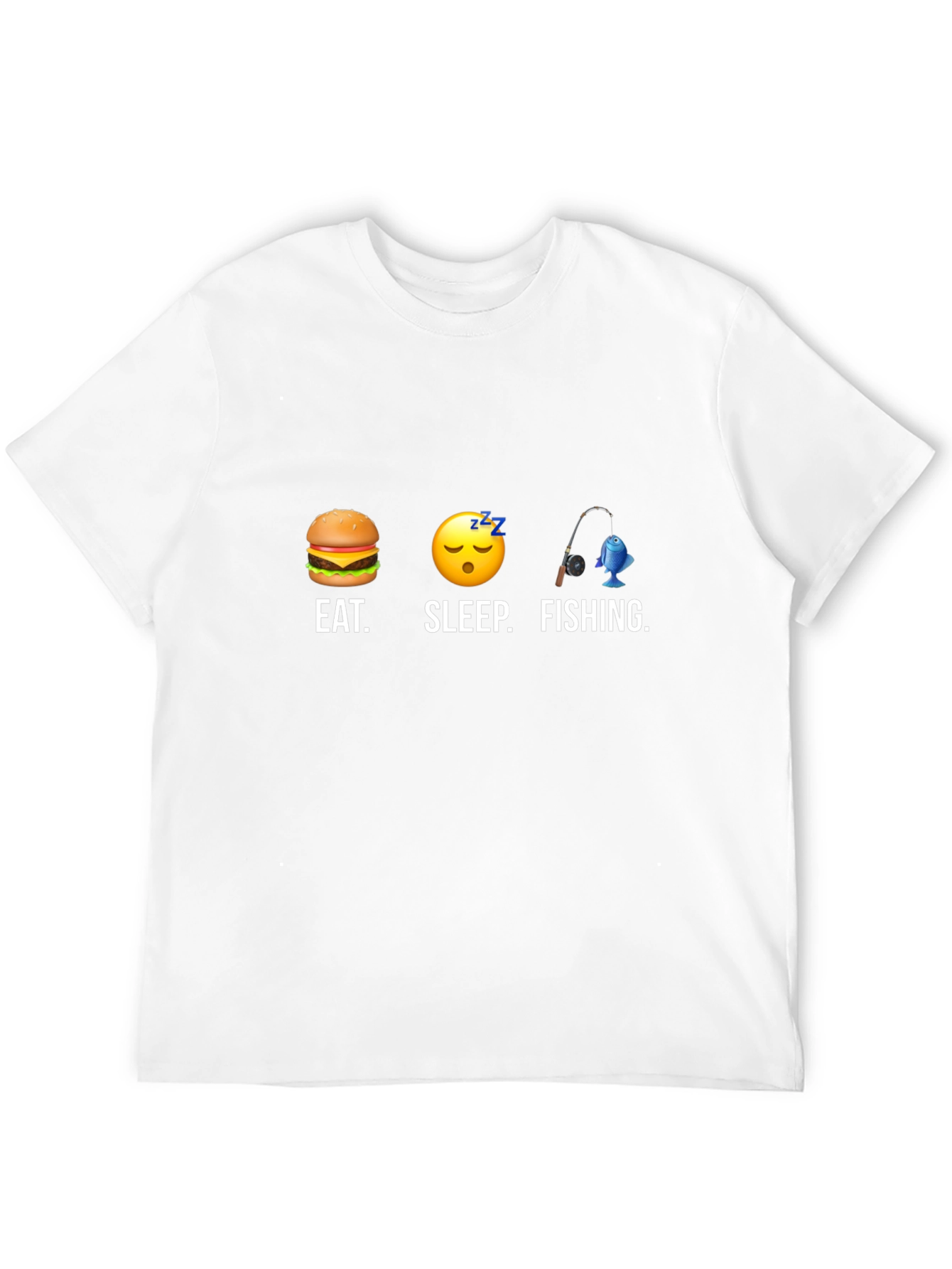 Eat Sleep Fishing T-Shirt - Funny Angler Tee