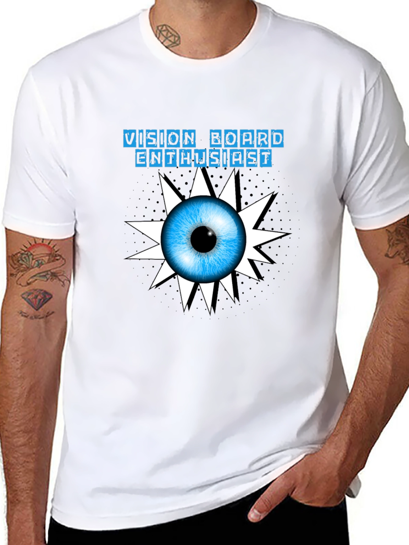 Vision Board Enthusiast Graphic T-Shirt
