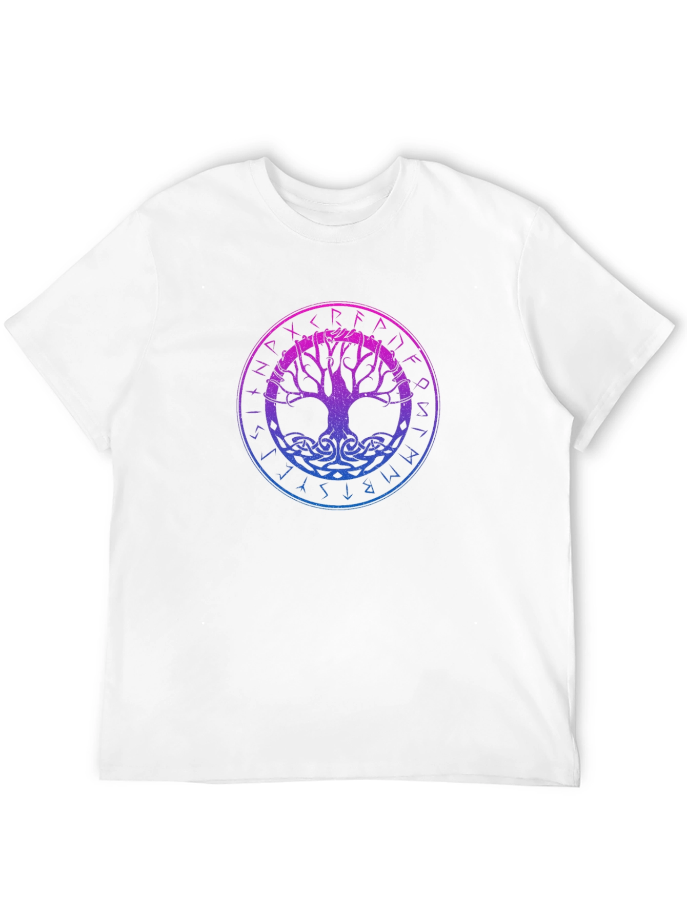 Yggdrasil Tree of Life T-Shirt - Viking Runes