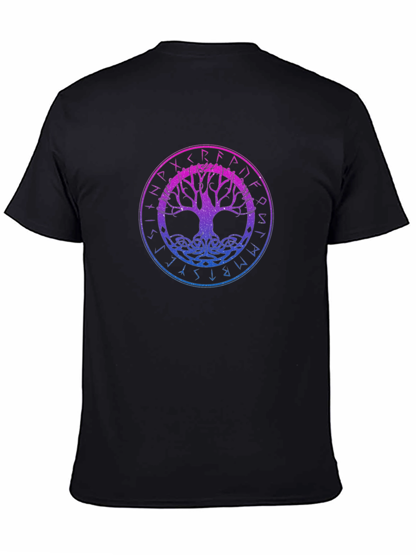 Yggdrasil Tree of Life T-Shirt - Viking Runes