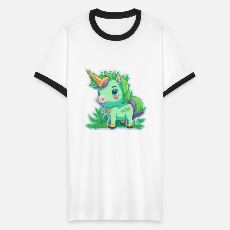 Enchanted Forest Majestic Green Unicorn