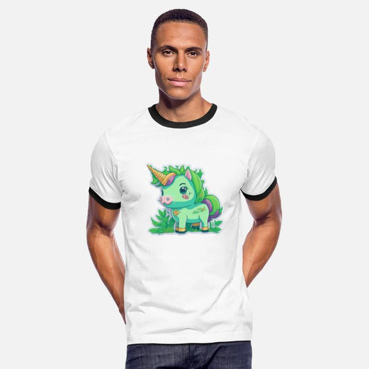 Enchanted Forest Majestic Green Unicorn