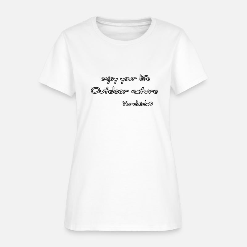 enjoy your life Outdoor nature Yardside font