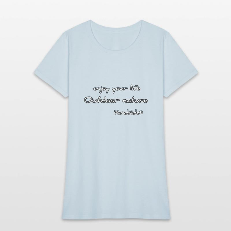 enjoy your life Outdoor nature Yardside font