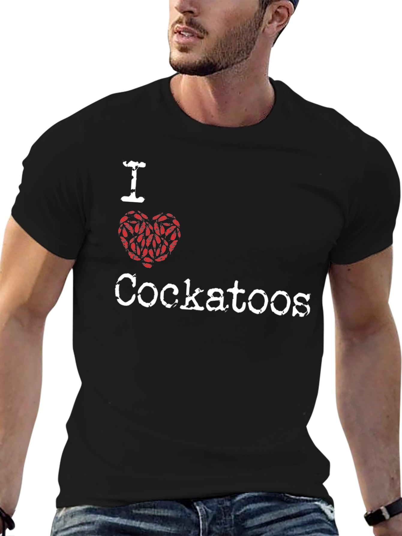I Love Cockatoos T-Shirt