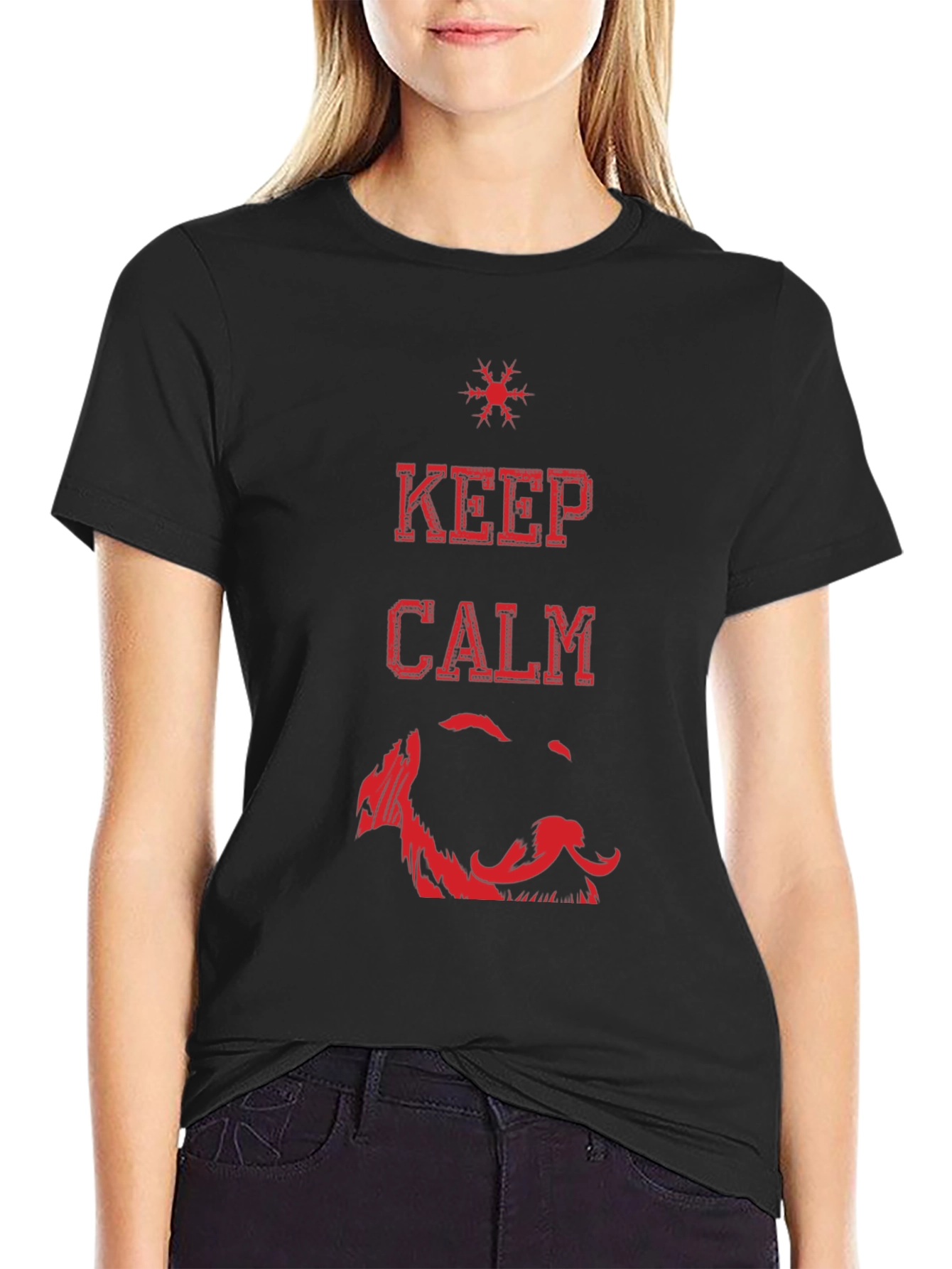 Keep Calm Black T-Shirt