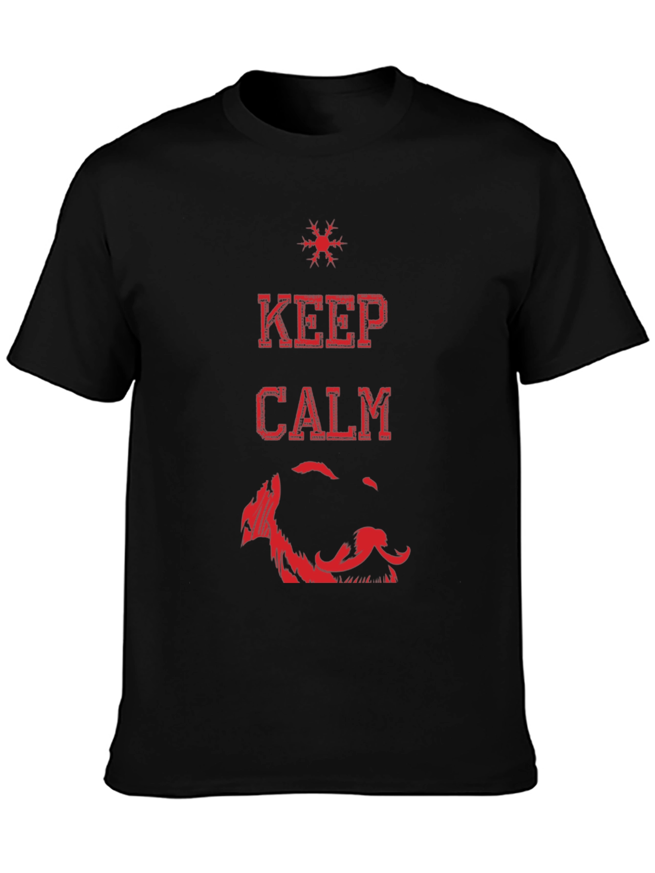 Keep Calm Black T-Shirt