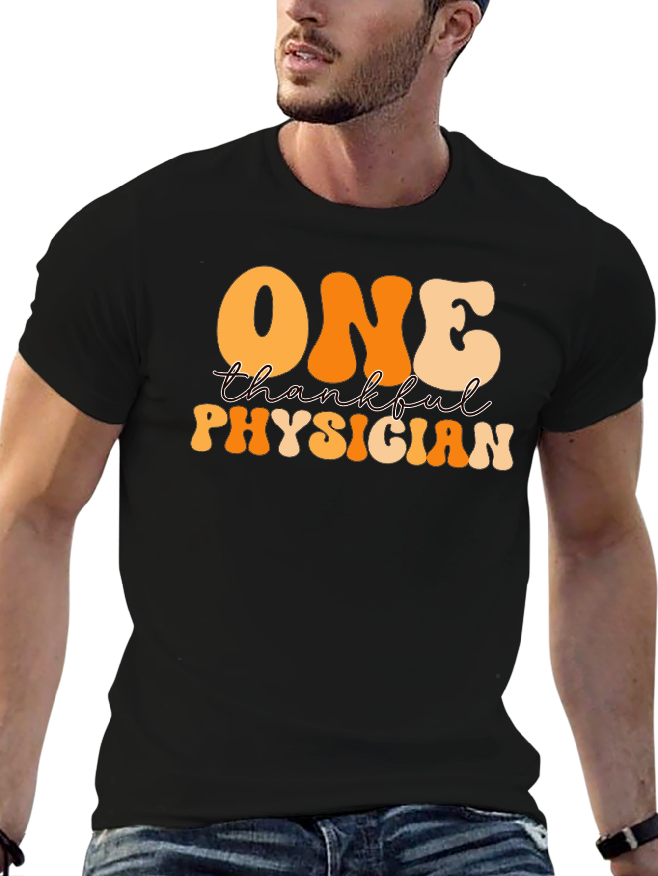Thankful Physician Graphic T-Shirt