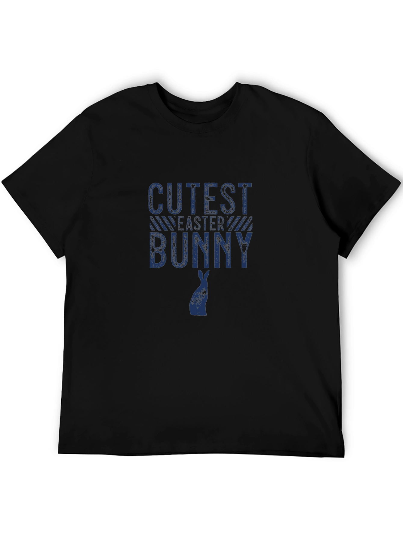 Cutest Easter Bunny Black T-Shirt