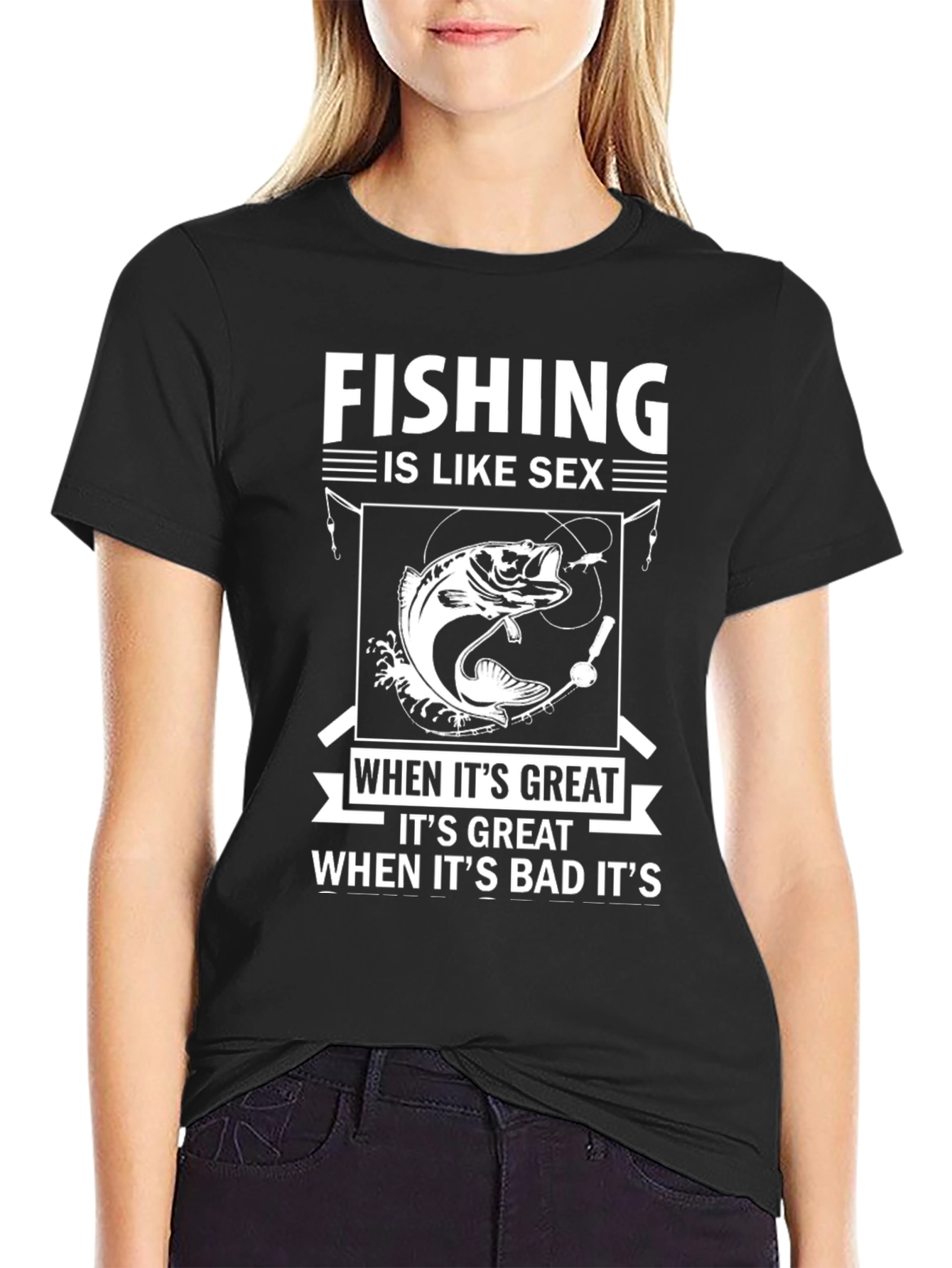 Fishing is Like Sex T-Shirt