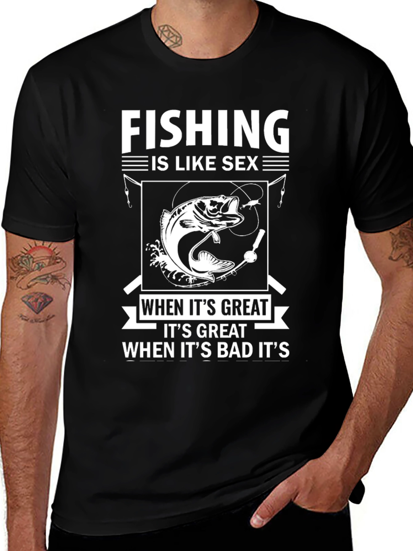 Fishing is Like Sex T-Shirt