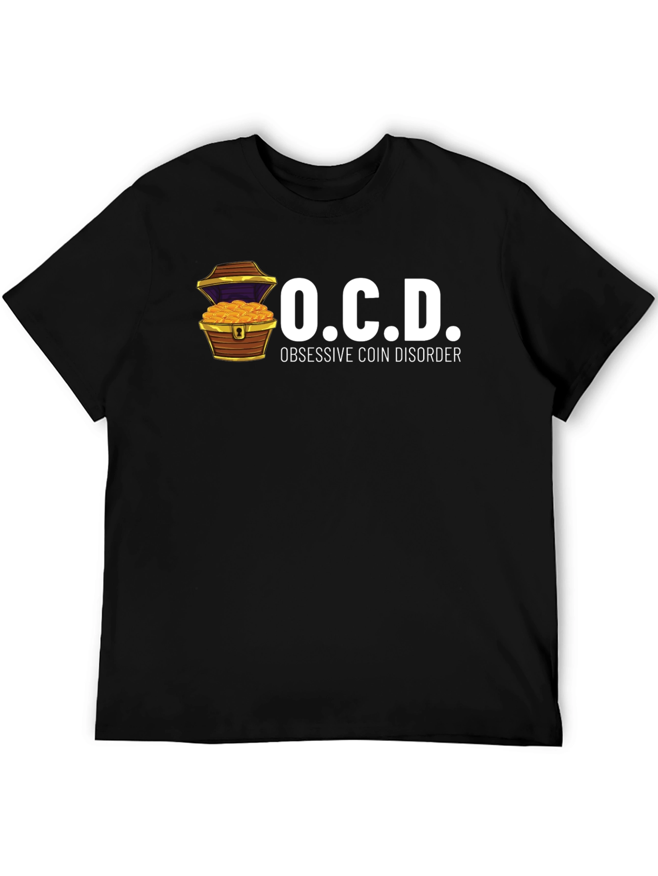 OCD Obsessive Coin Disorder Graphic T-Shirt
