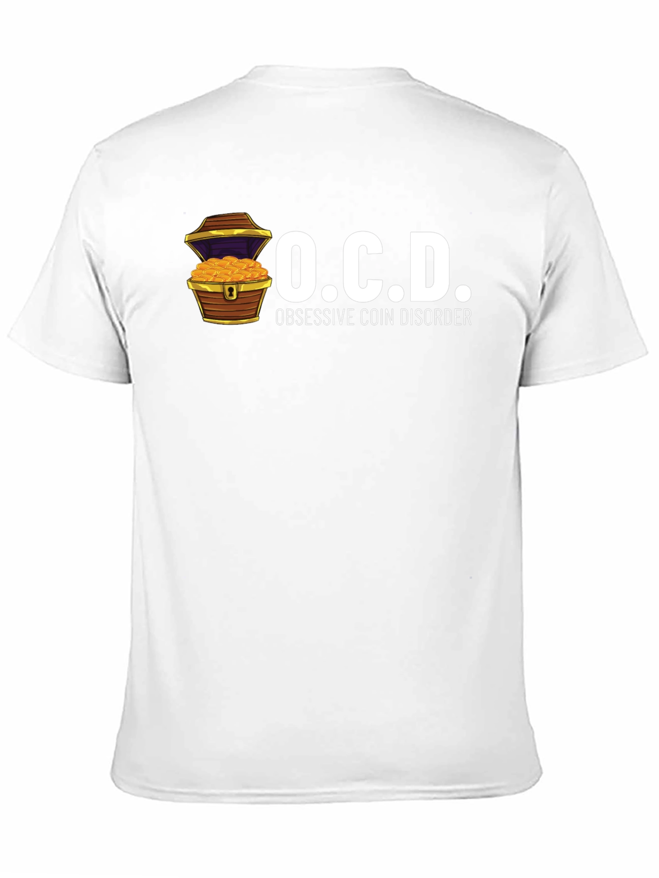 OCD Obsessive Coin Disorder Graphic T-Shirt