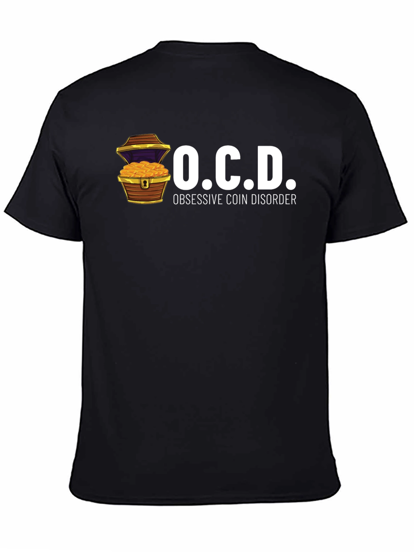 OCD Obsessive Coin Disorder Graphic T-Shirt