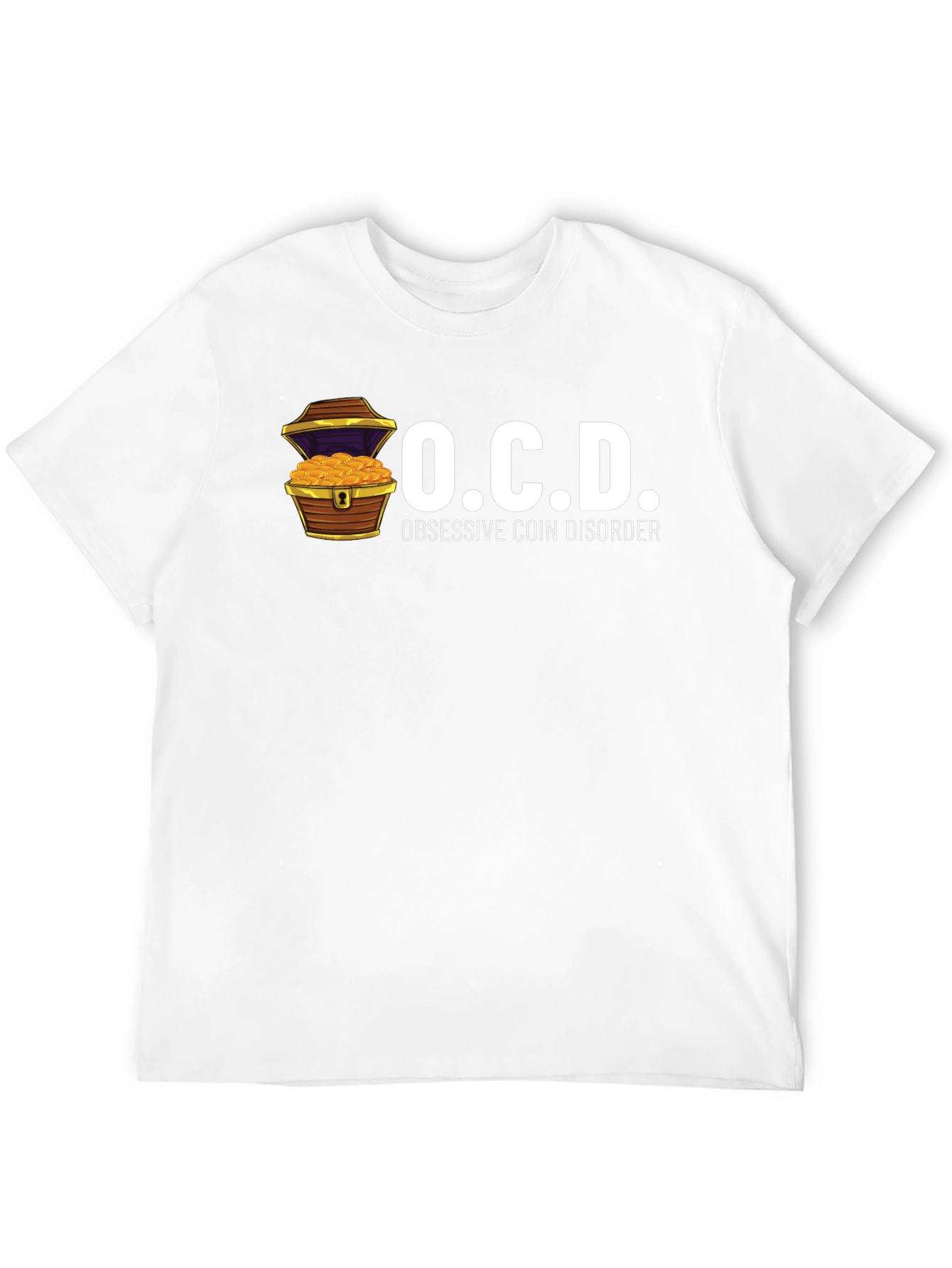 OCD Obsessive Coin Disorder Graphic T-Shirt