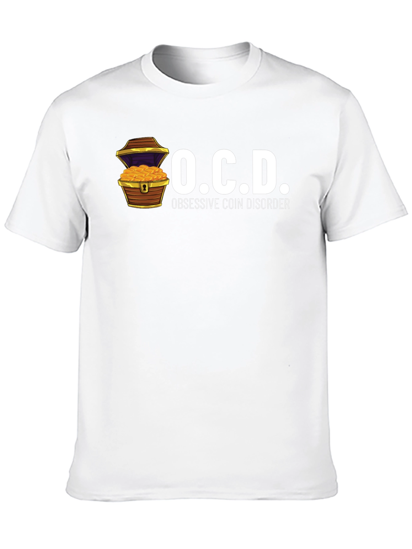 OCD Obsessive Coin Disorder Graphic T-Shirt
